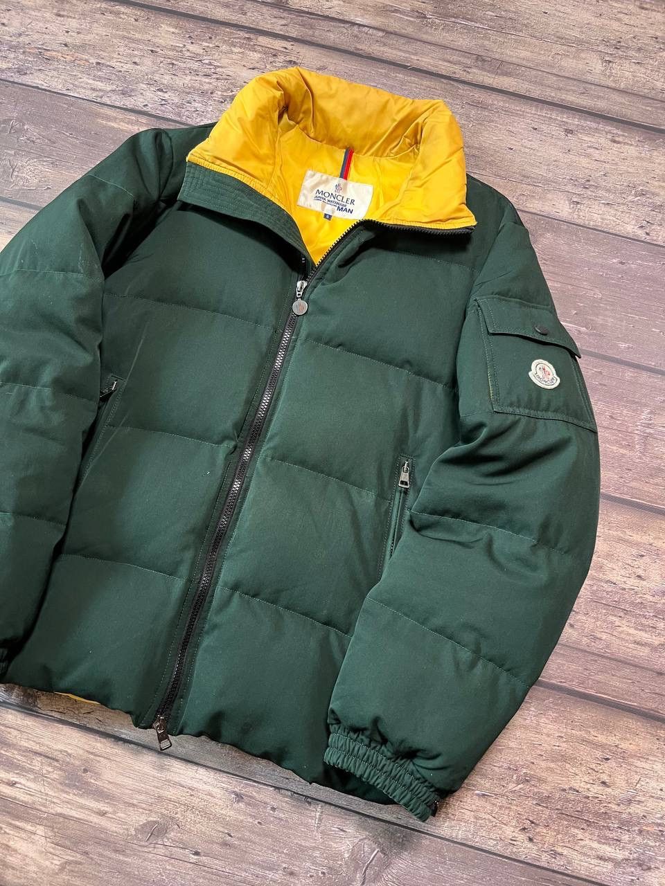 Comme des Garcons FW04 Junya Watanabe MAN x Moncler Puffer Jacket - Forest Size US S / EU 44-46 / 1 - 5 Thumbnail
