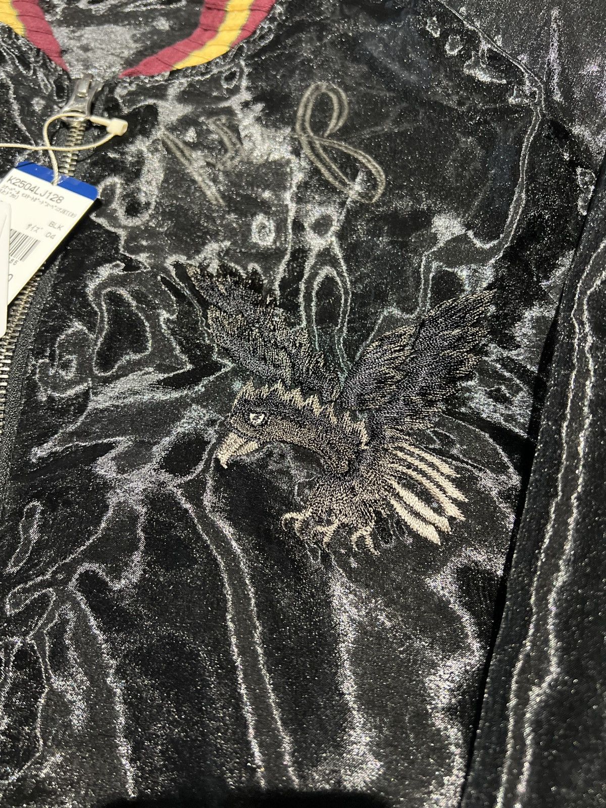 Kapital Sheer Pearl Mosquito Guard Souvenir JKT (RAVEN & SKULL) Size US XL / EU 56 / 4 - 6 Thumbnail