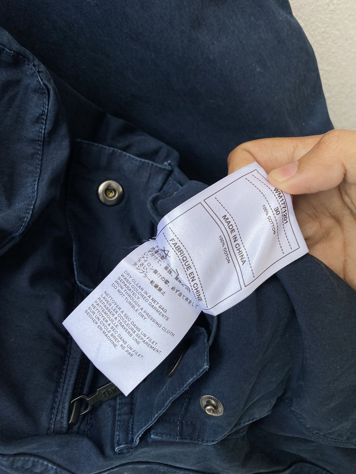 Barbour SS2017 Barbour x White Mountaineering Garment Dyed Jacket Size US S / EU 44-46 / 1 - 9 Thumbnail