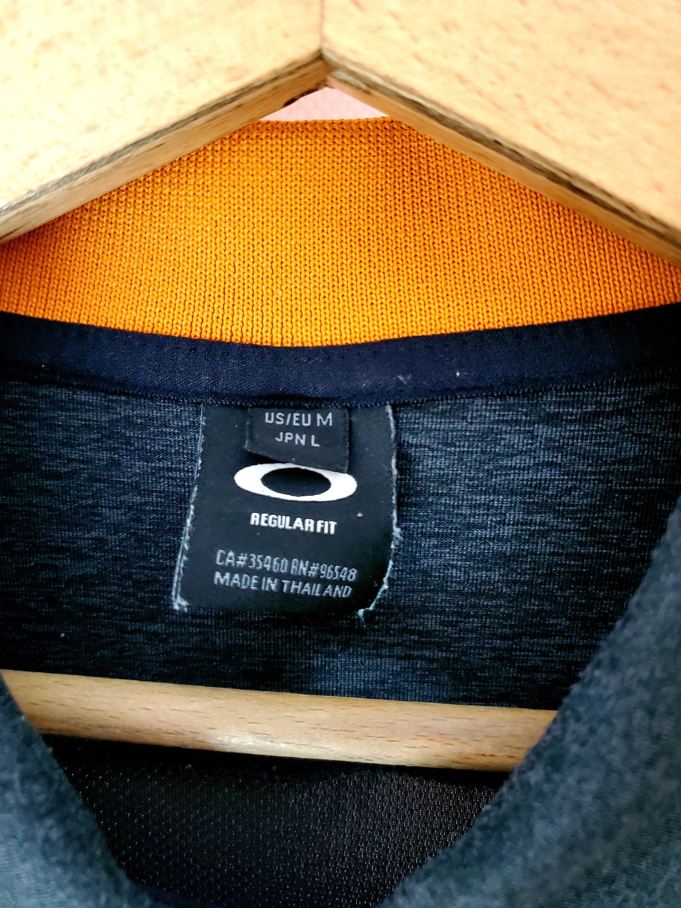 Oakley × Vintage Oakley zip polo Tshirt big logo size M perfect condition Size US M / EU 48-50 / 2 - 4 Thumbnail
