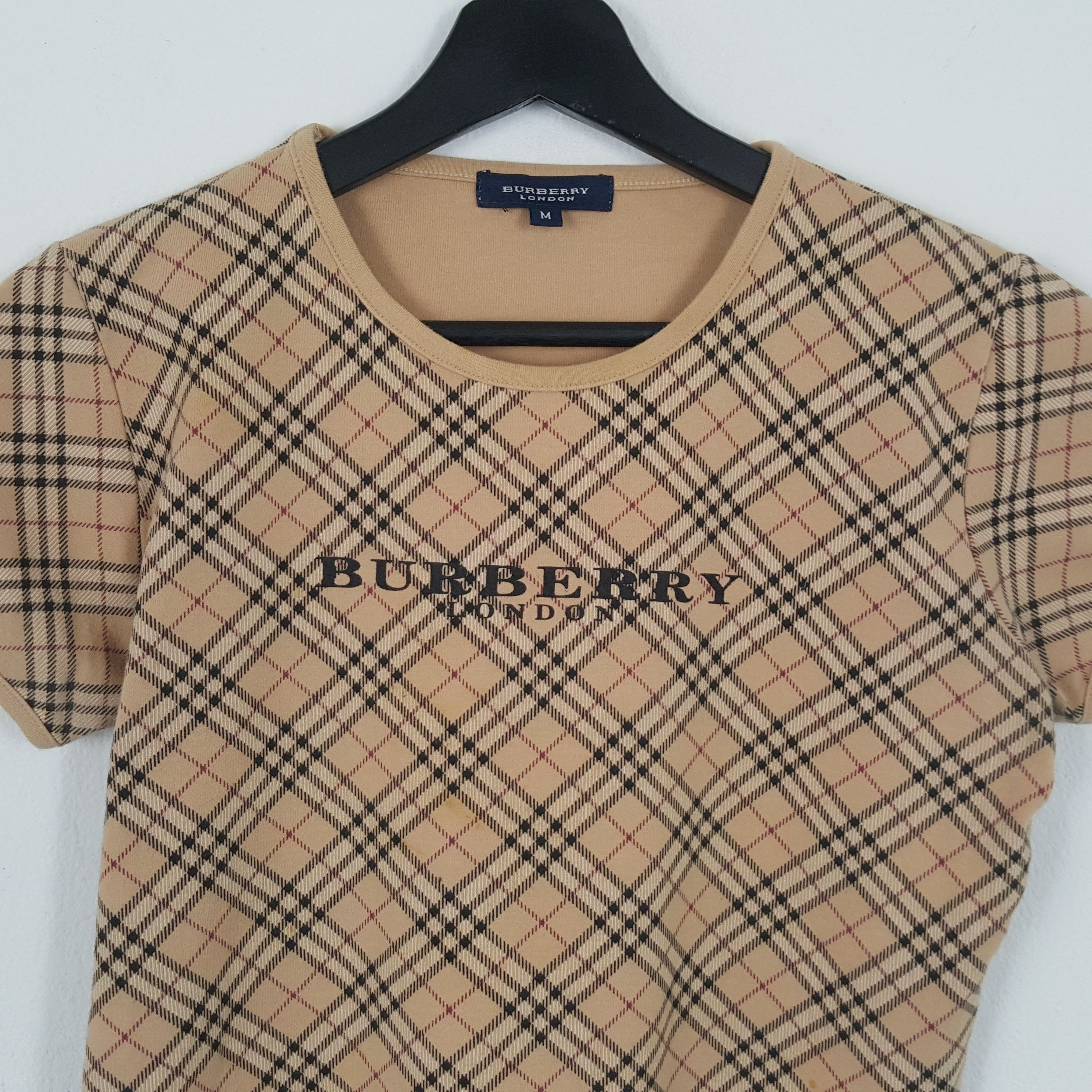 Burberry × Vintage BURBERRY LONDON Fashion Style Women Tshirt Size S / US 4 / IT 40 - 2 Thumbnail