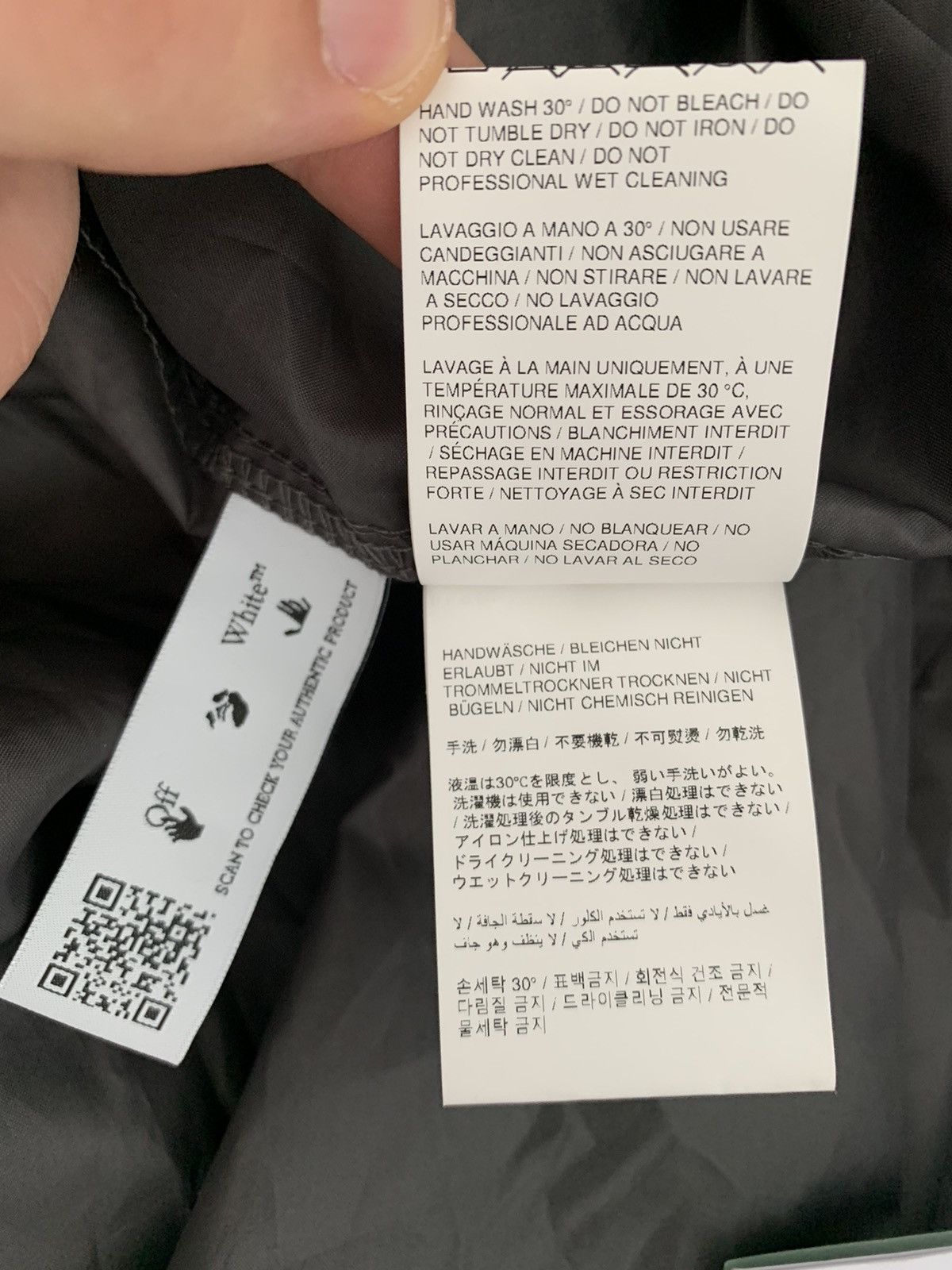 Off-White Off-White Unisex Raincoat Size US M / EU 48-50 / 2 - 17 Thumbnail