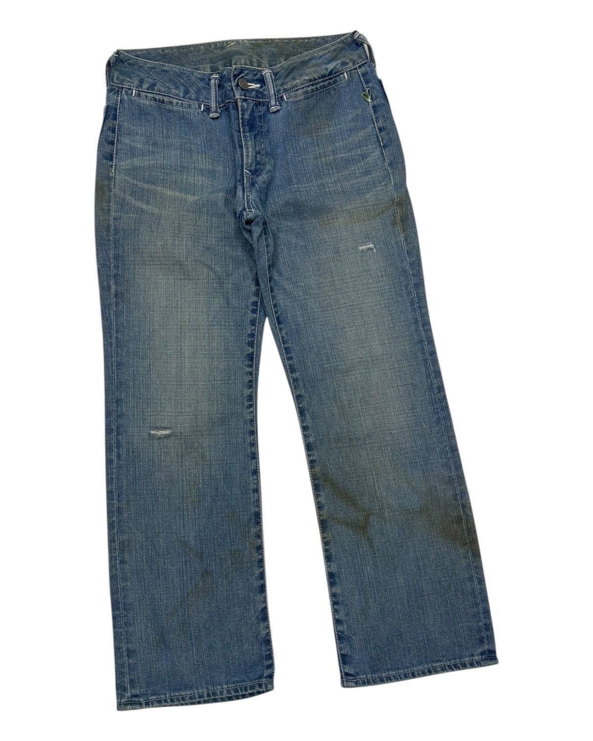 45rpm × Japanese Brand 45rpm Cropped Denim Jeans Size 27" / US 4 / IT 40 - 5 Thumbnail