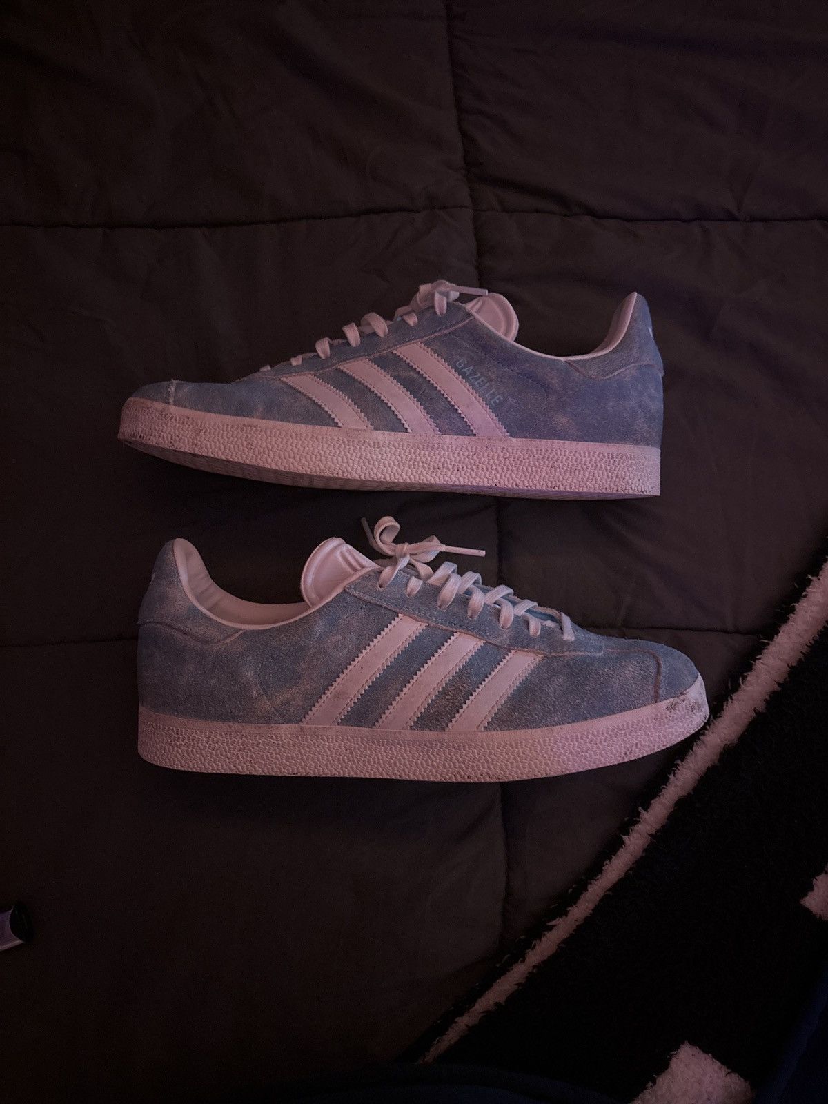Adidas Mens Adidas Gazelles Size US 9 / EU 42 - 1 Thumbnail