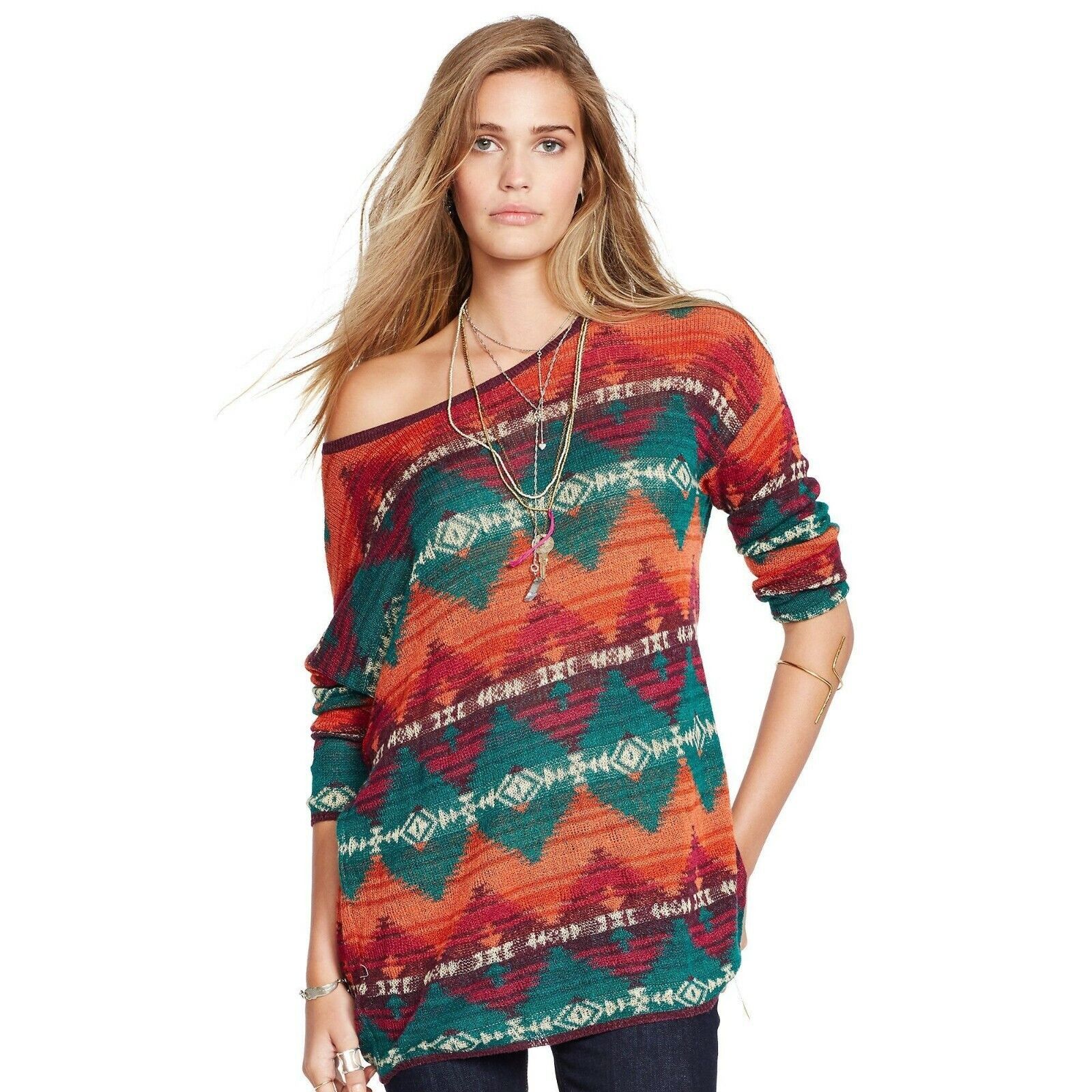 Denim & Supply Ralph Lauren Denim & Supply Ralph Lauren Aztec Sweater S Southwestern Size S / US 4 / IT 40 - 2 Thumbnail