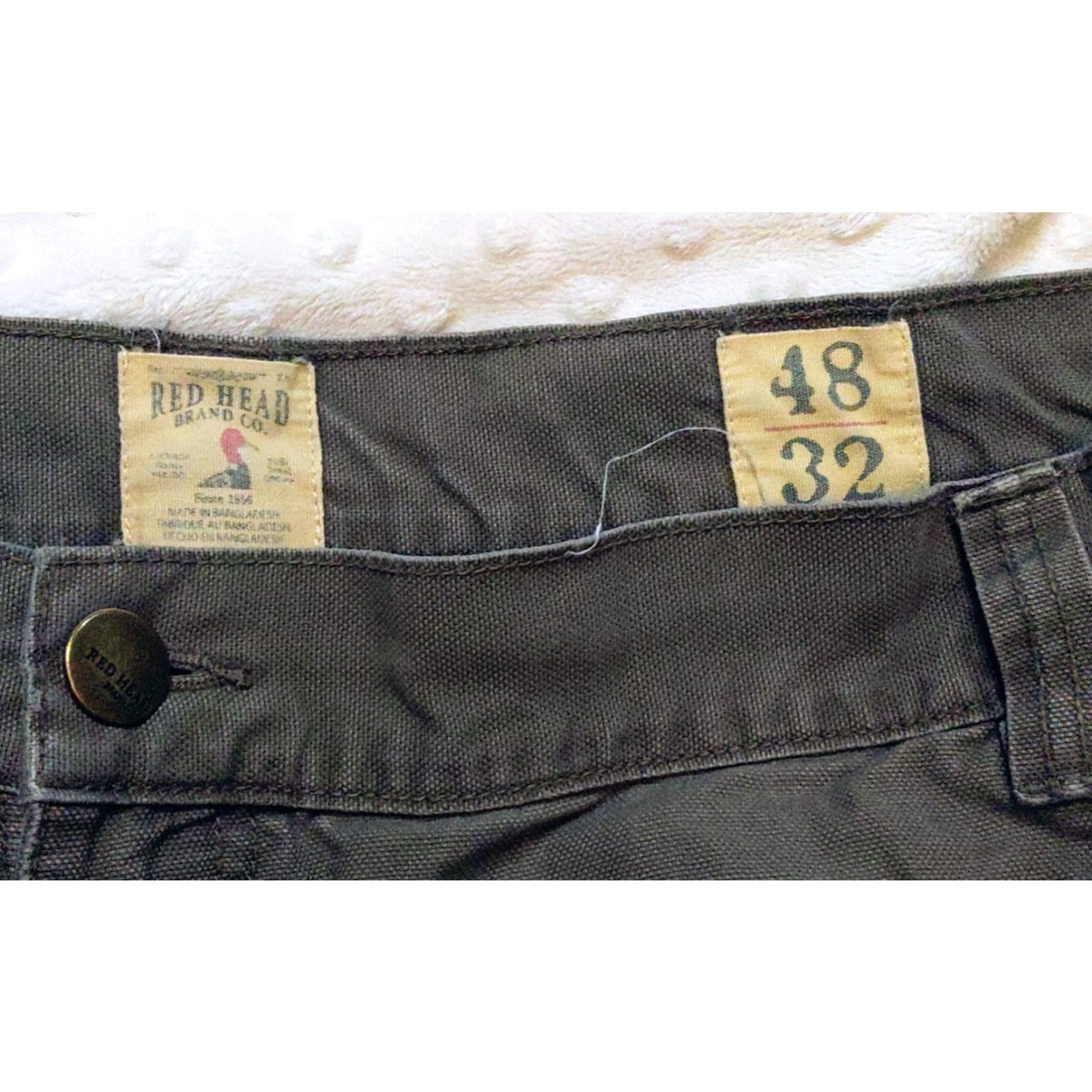 Vintage Redhead Field Tested Pants Cargo Canvas Gray 48x32 Men Size US 32 / EU 48 - 5 Thumbnail