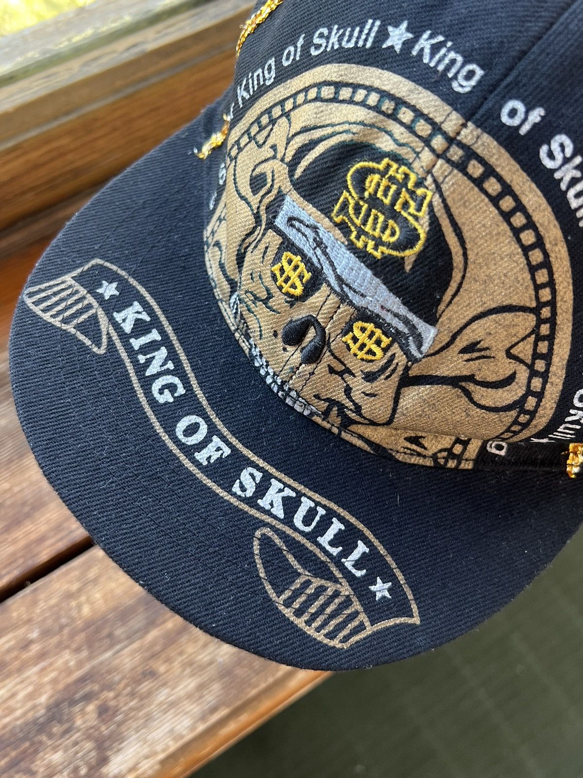Vintage Vintage Y2K Cap King of Skull Affliction Big Logo Hat Size ONE SIZE - 4 Thumbnail