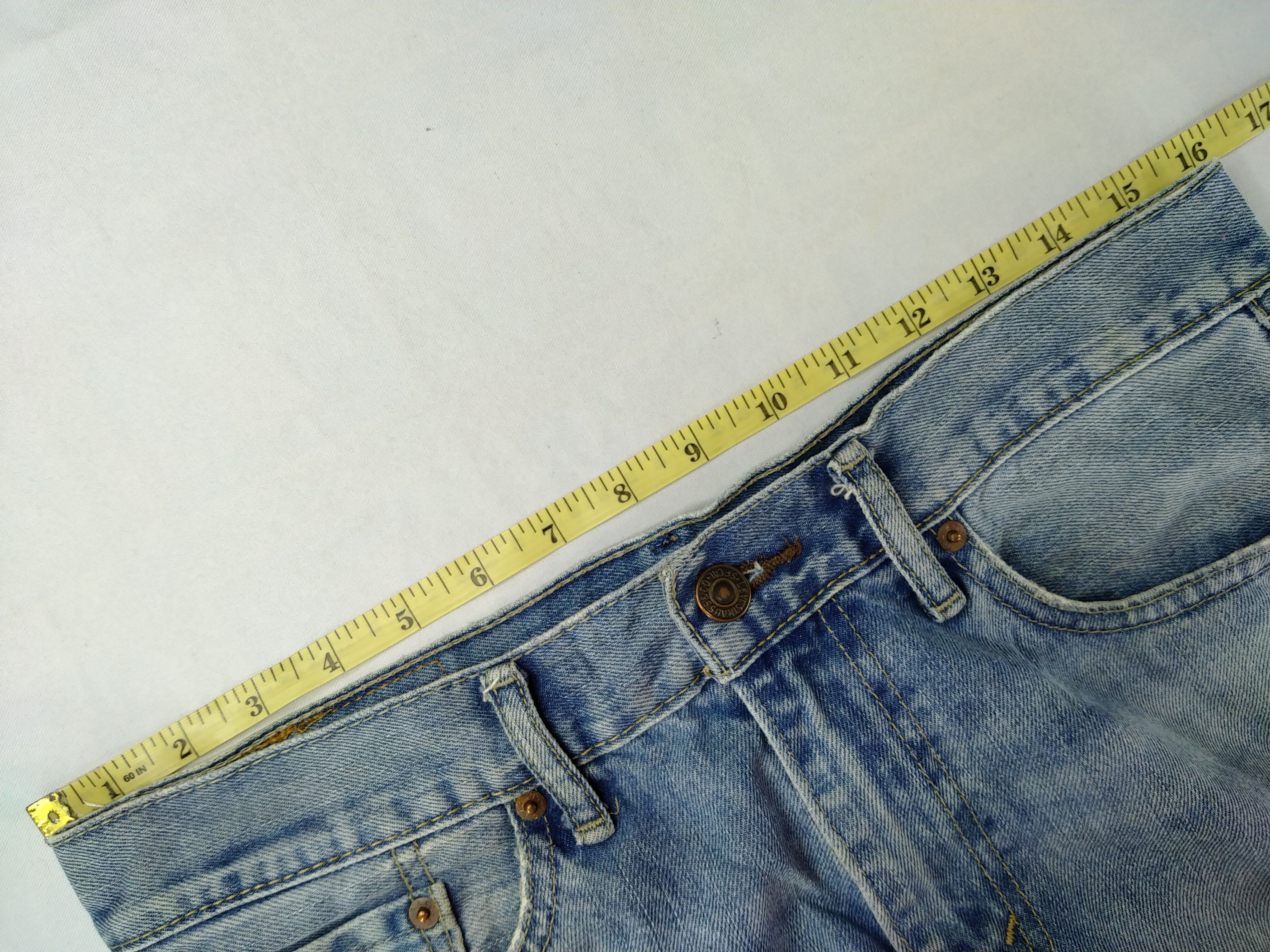 Levi's Dirty Distressed Levi's 505 Denim 32 x 30.5 -JN613 Size US 32 / EU 48 - 5 Thumbnail