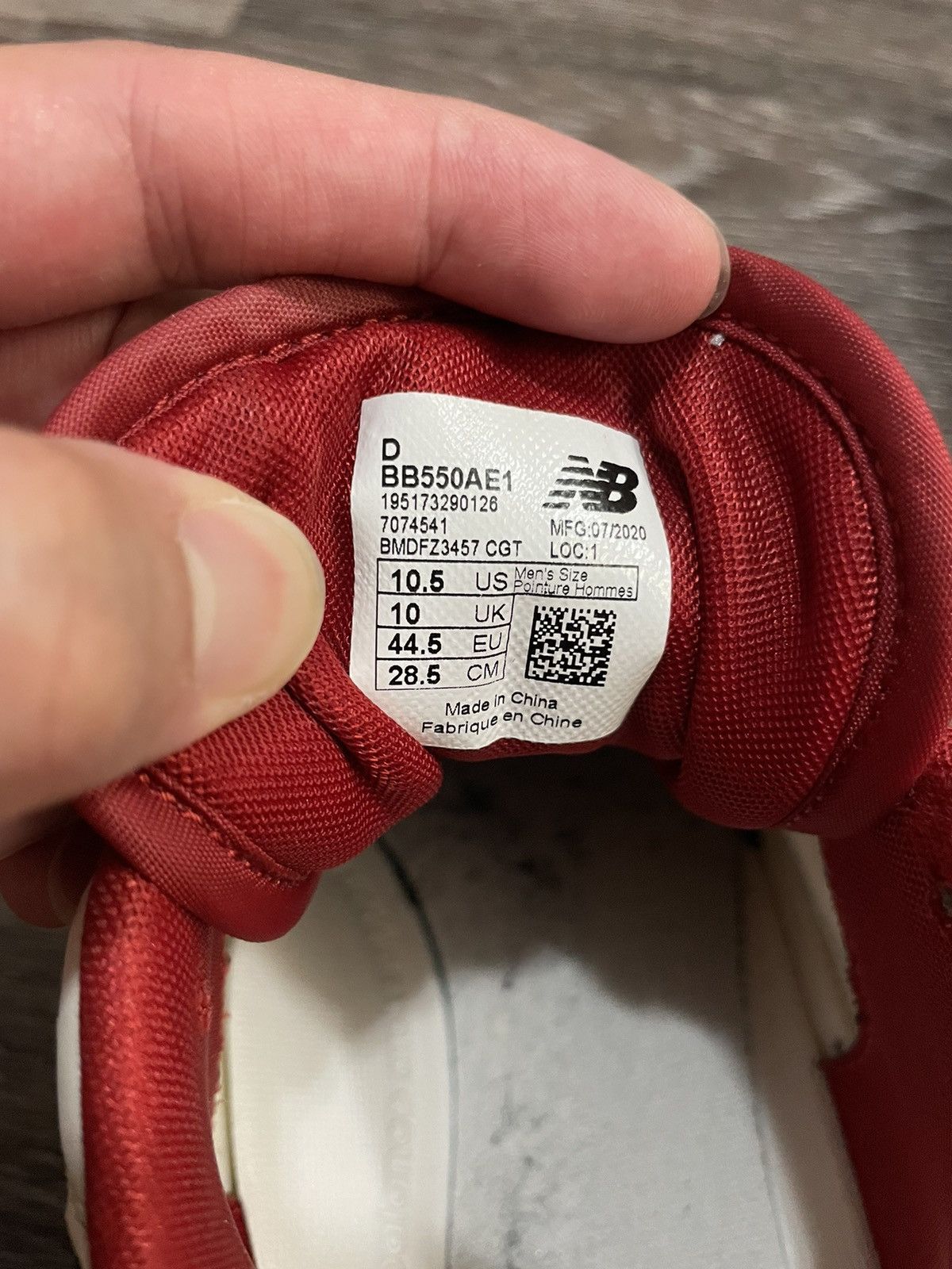 Aime Leon Dore × New Balance New Balance x ALD p550 “Red” Size US 10.5 / EU 43-44 - 6 Thumbnail