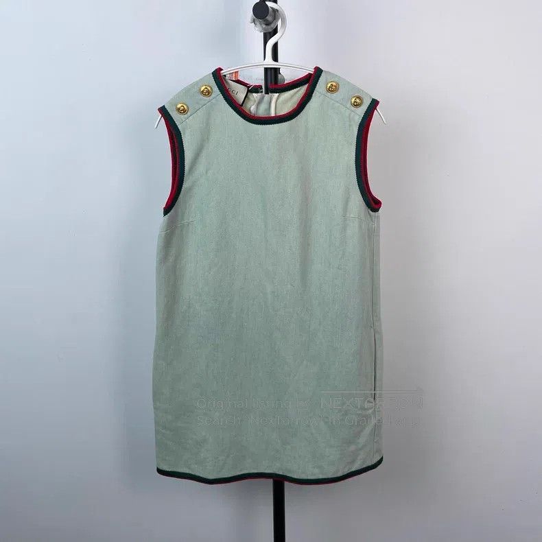 Gucci Gucci Denim dress Size XS / US 0-2 / IT 36-38 - 1 Thumbnail