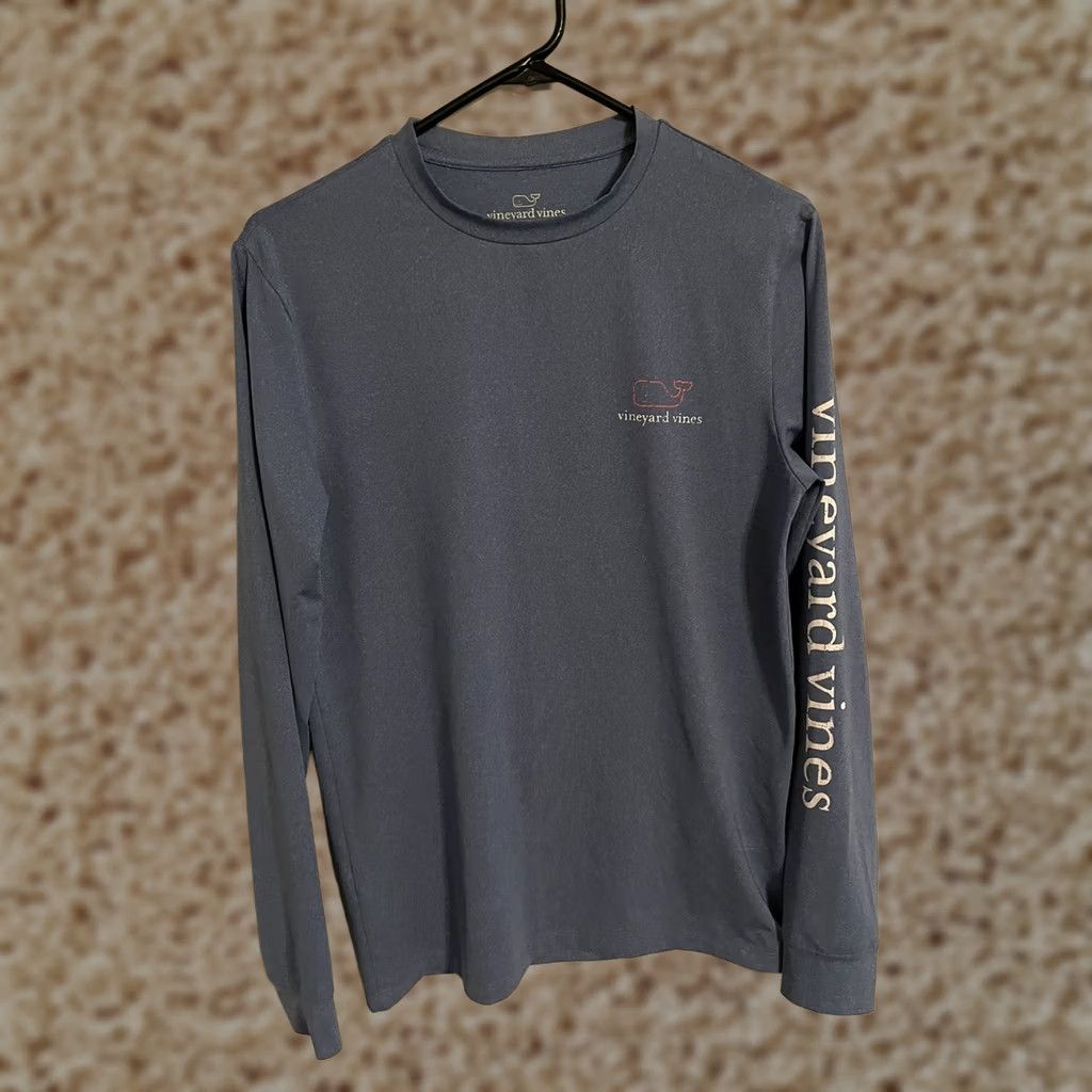 Vineyard Vines VINTAGE Vineyard Vines Performance Blue Athletic Long Sleeve Shirt Mens XS Regular XS Blue Athletic Shirt Size US XS / EU 42 / 0 - 1 Thumbnail