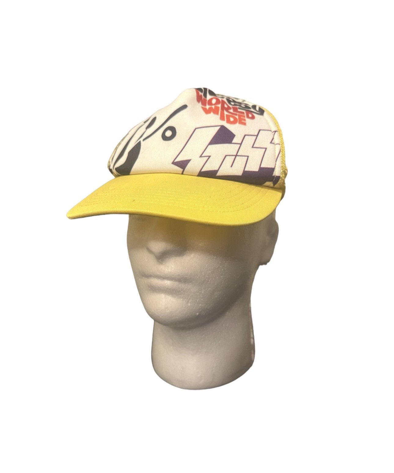 Stussy Yellow Stussy Hat Size ONE SIZE - 2 Thumbnail
