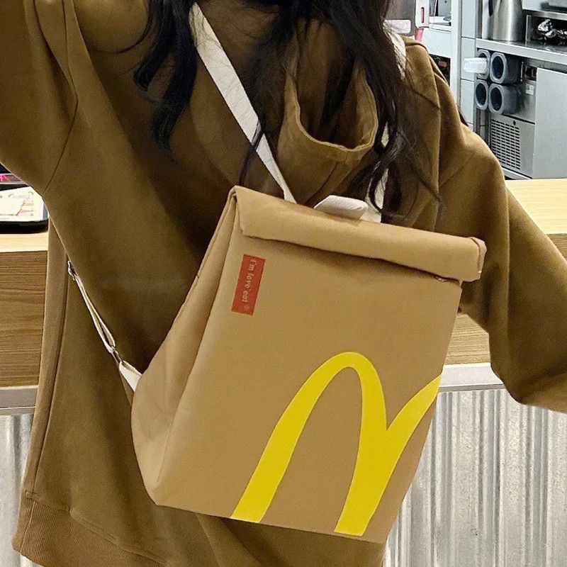 Other McDonalds Bag Nylon Printed Backpack Size ONE SIZE - 5 Thumbnail