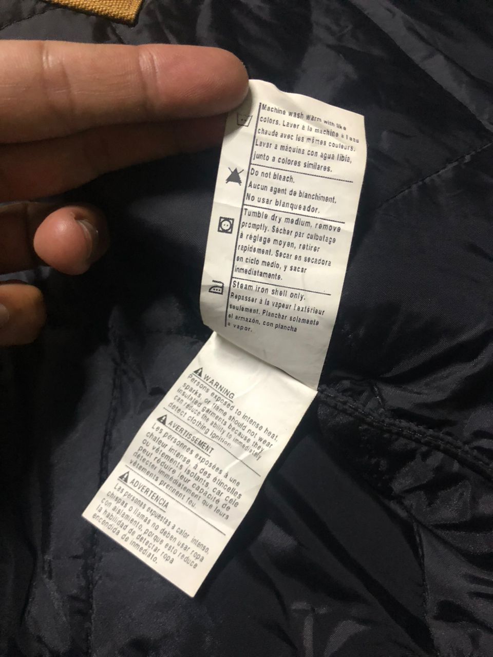 Carhartt Carhartt Brown The Frog Switch & Mfg.Co Vest Quilted lining Size US L / EU 52-54 / 3 - 15 Thumbnail