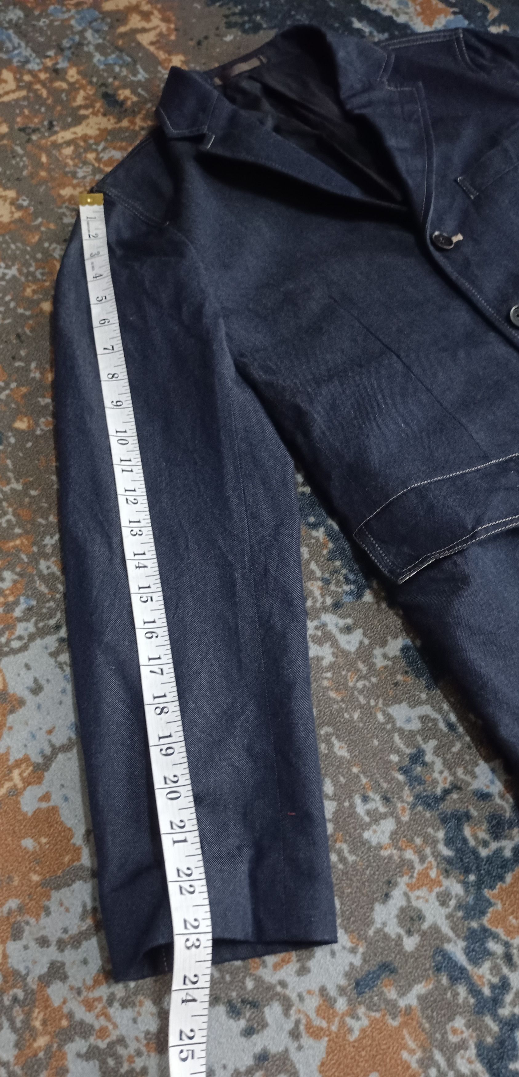 Paul Smith 💥RARE💥 PAUL SMITH Denim “Reconstructed” Size US S / EU 44-46 / 1 - 13 Thumbnail