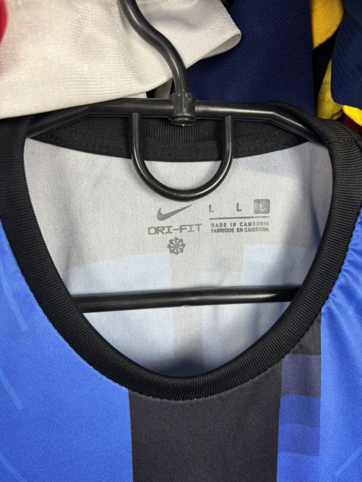 Other Inter Milan Lautaro #10 Paramount Lenovo Football Jersey Size US L / EU 52-54 / 3 - 4 Thumbnail