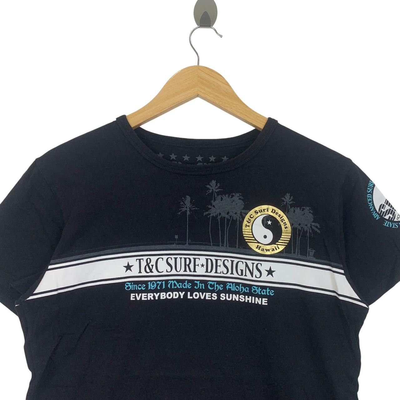 Vintage T&C SURF DESIGNS Town Country Love Sunshine Tee Shirt Size L / US 10 / IT 46 - 3 Thumbnail