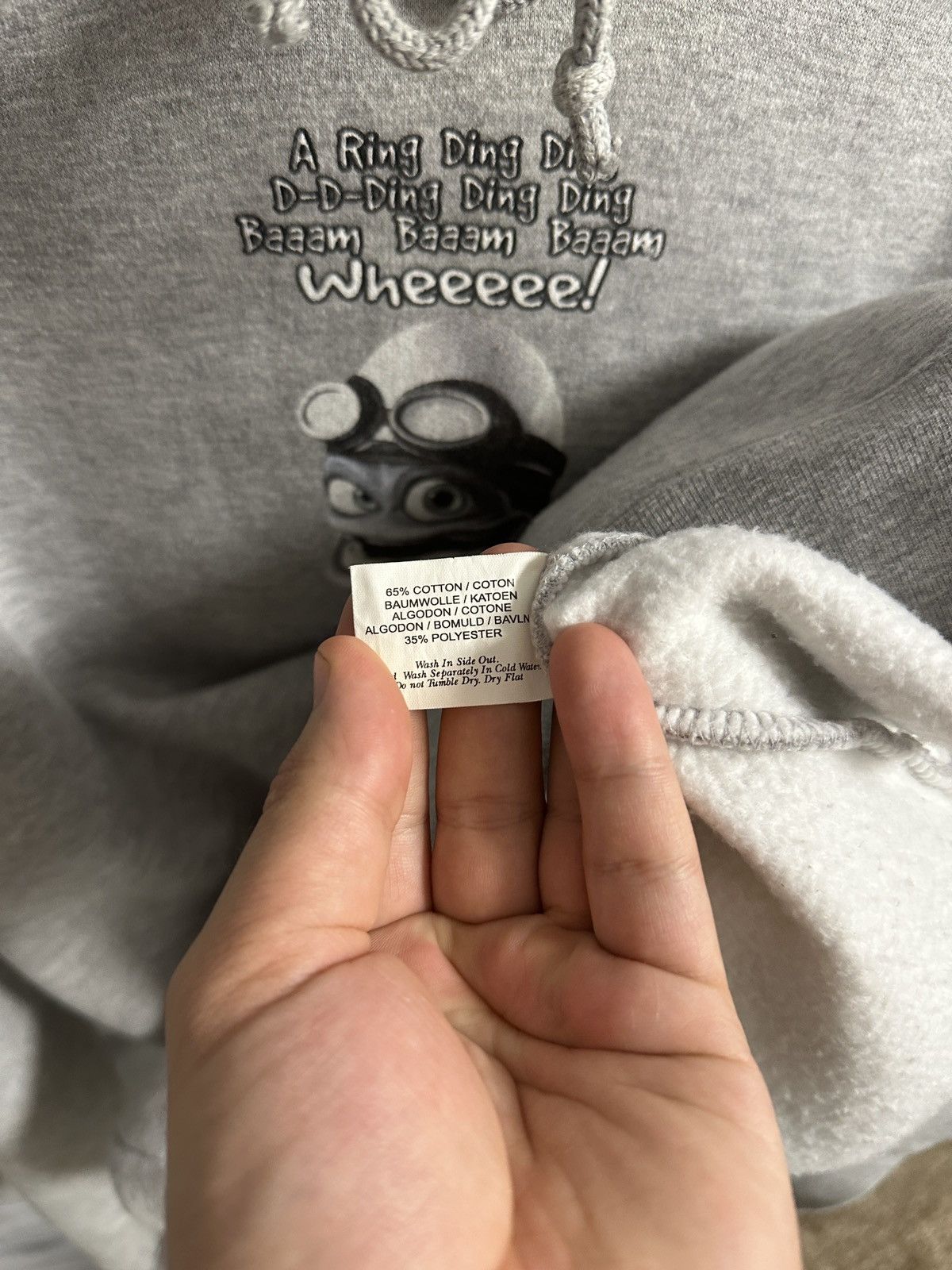 Vintage Rare Vintage Hoodie Crazy Frog The Annoying Thing Lamya Size US M / EU 48-50 / 2 - 11 Thumbnail