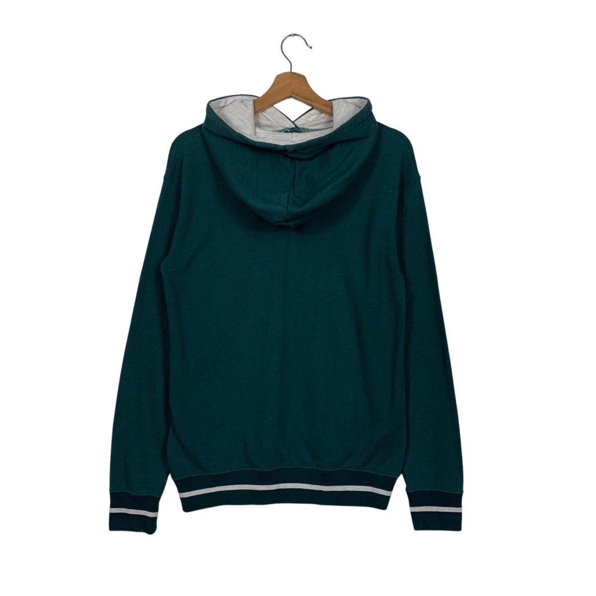 Fila FILA Big Logo Pullover Green Hoodie Sweatshirt #1771-C78 Size US S / EU 44-46 / 1 - 7 Thumbnail