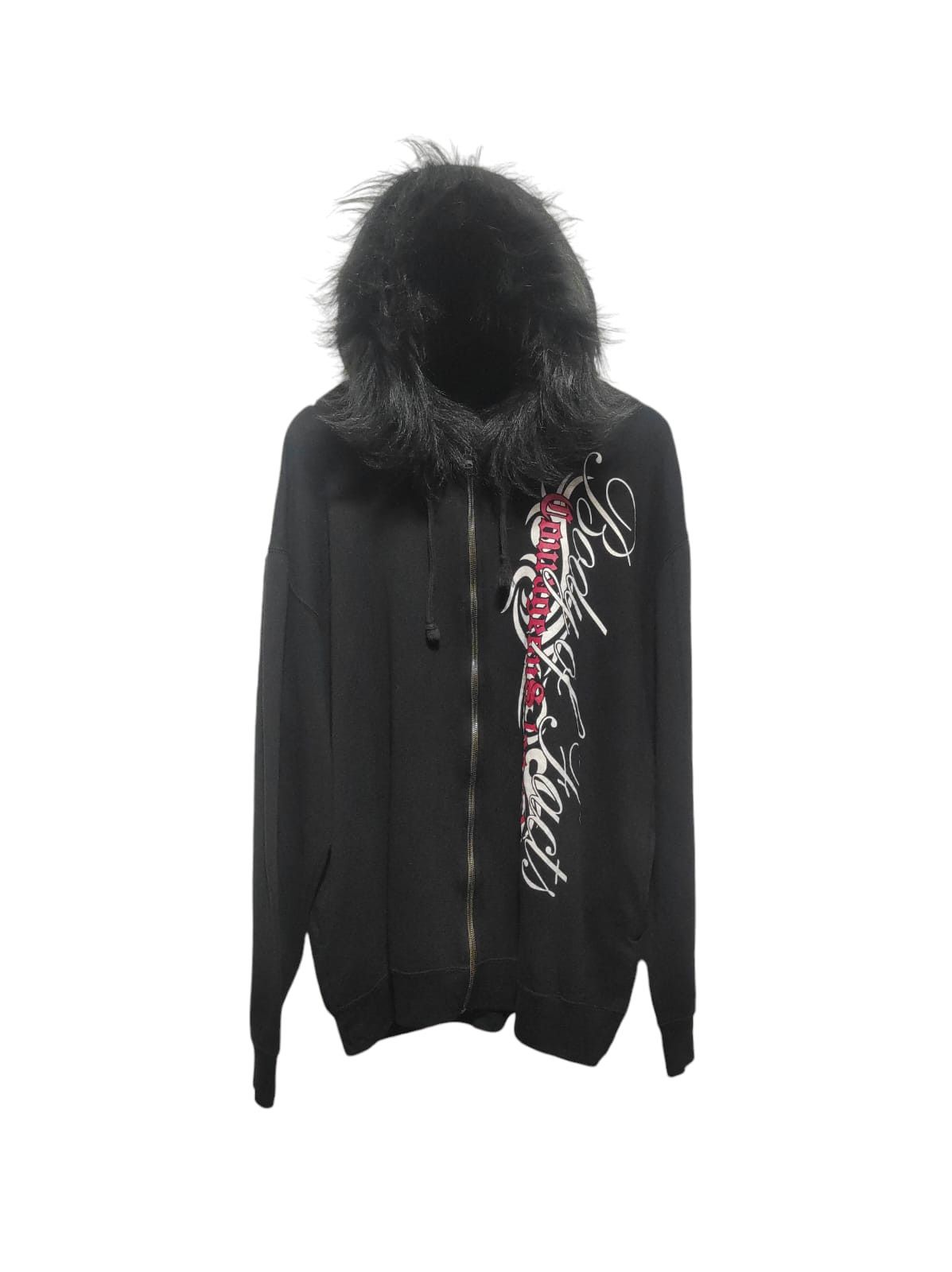 Affliction Clash A Head Poem Zip Fur Hoodie IfSixWasNine LGB style Size US XL / EU 56 / 4 - 2 Thumbnail