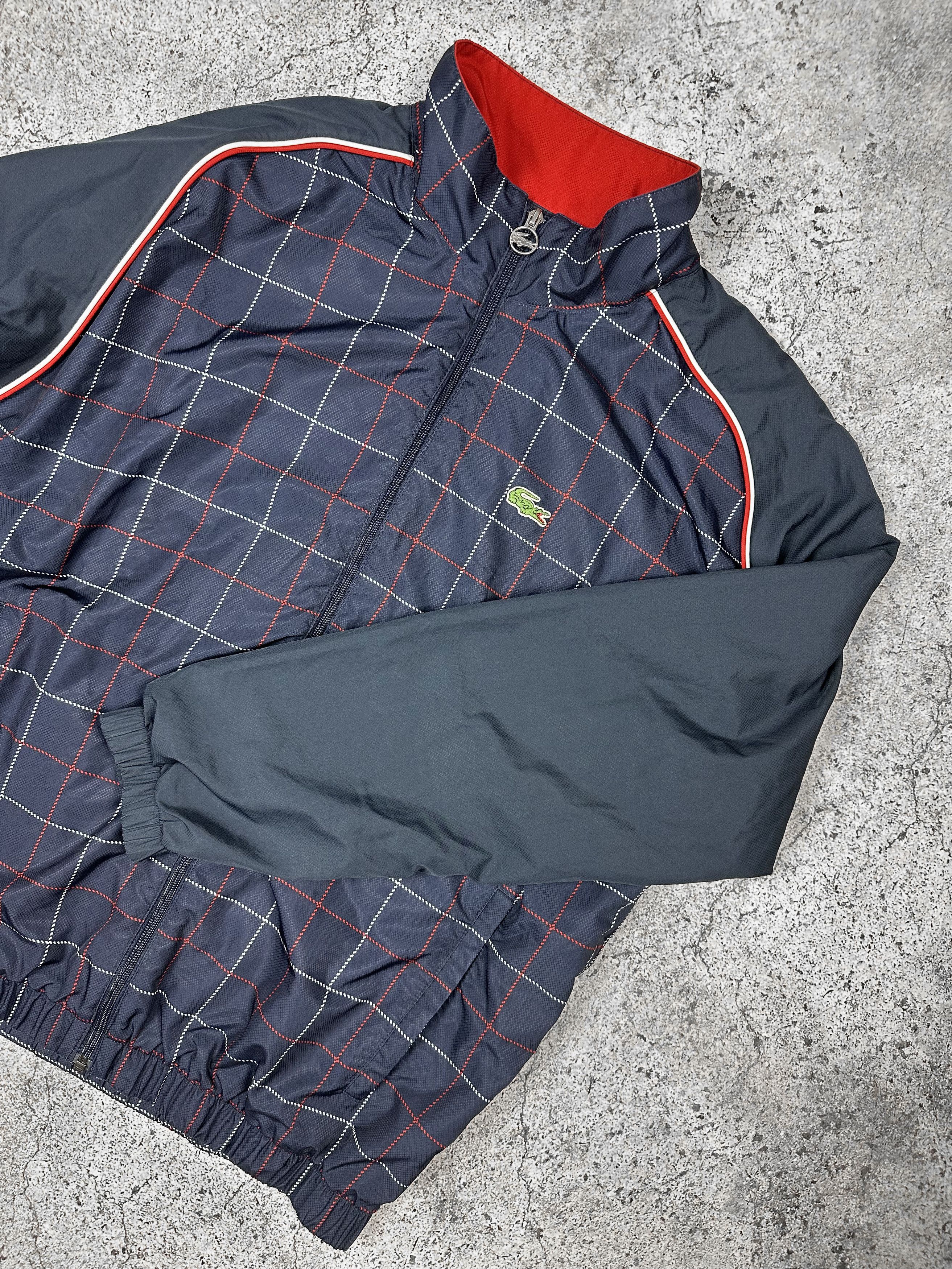 Lacoste 🐊 Lacoste Sport Vintage Olympics Track Jacket Y2K Drill 🐊 Size US XL / EU 56 / 4 - 12 Thumbnail