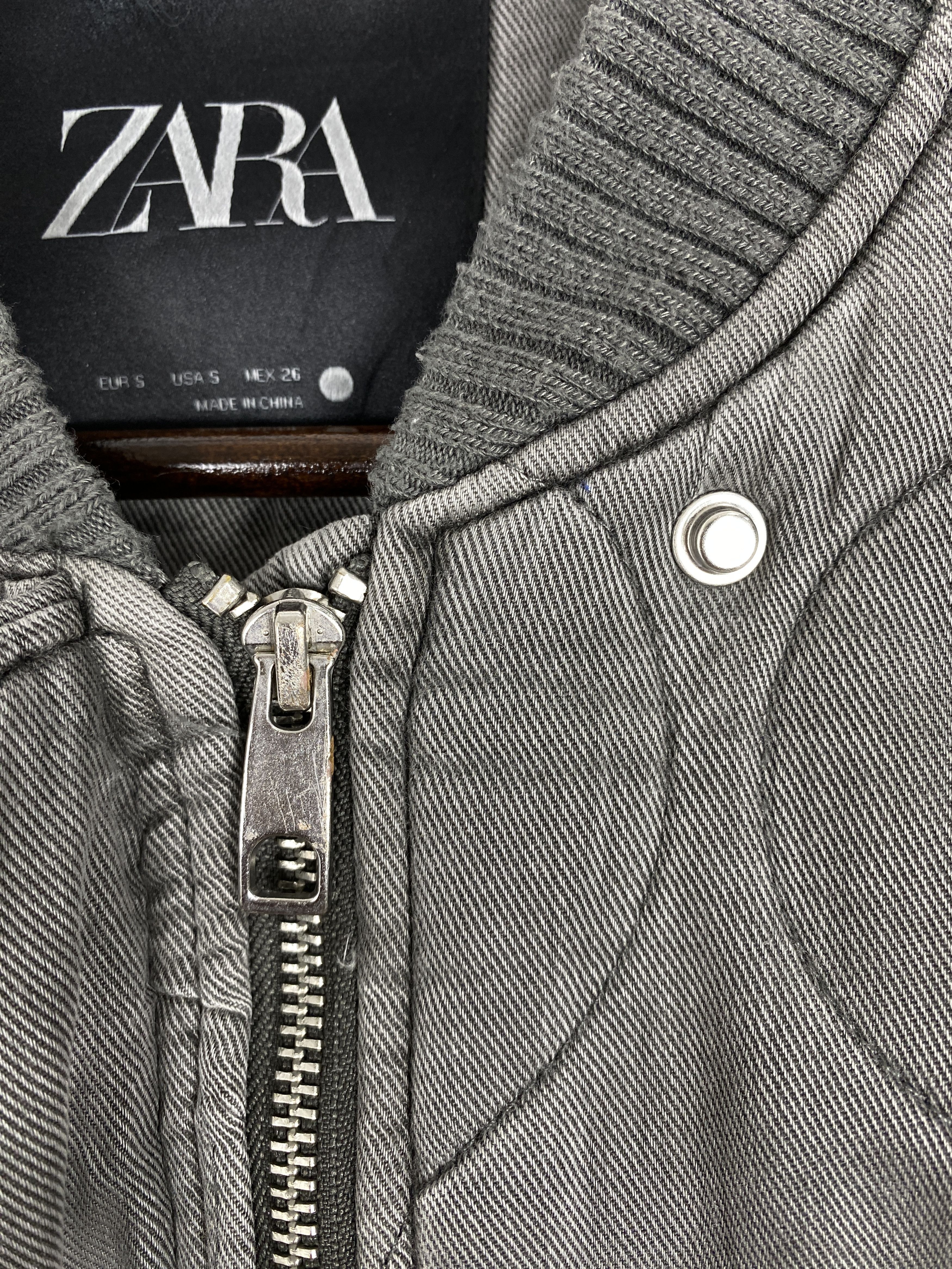 Zara Vintage Zara Rugged faded Quilted Bombers Jacket PJ2451 Size US L / EU 52-54 / 3 - 3 Thumbnail