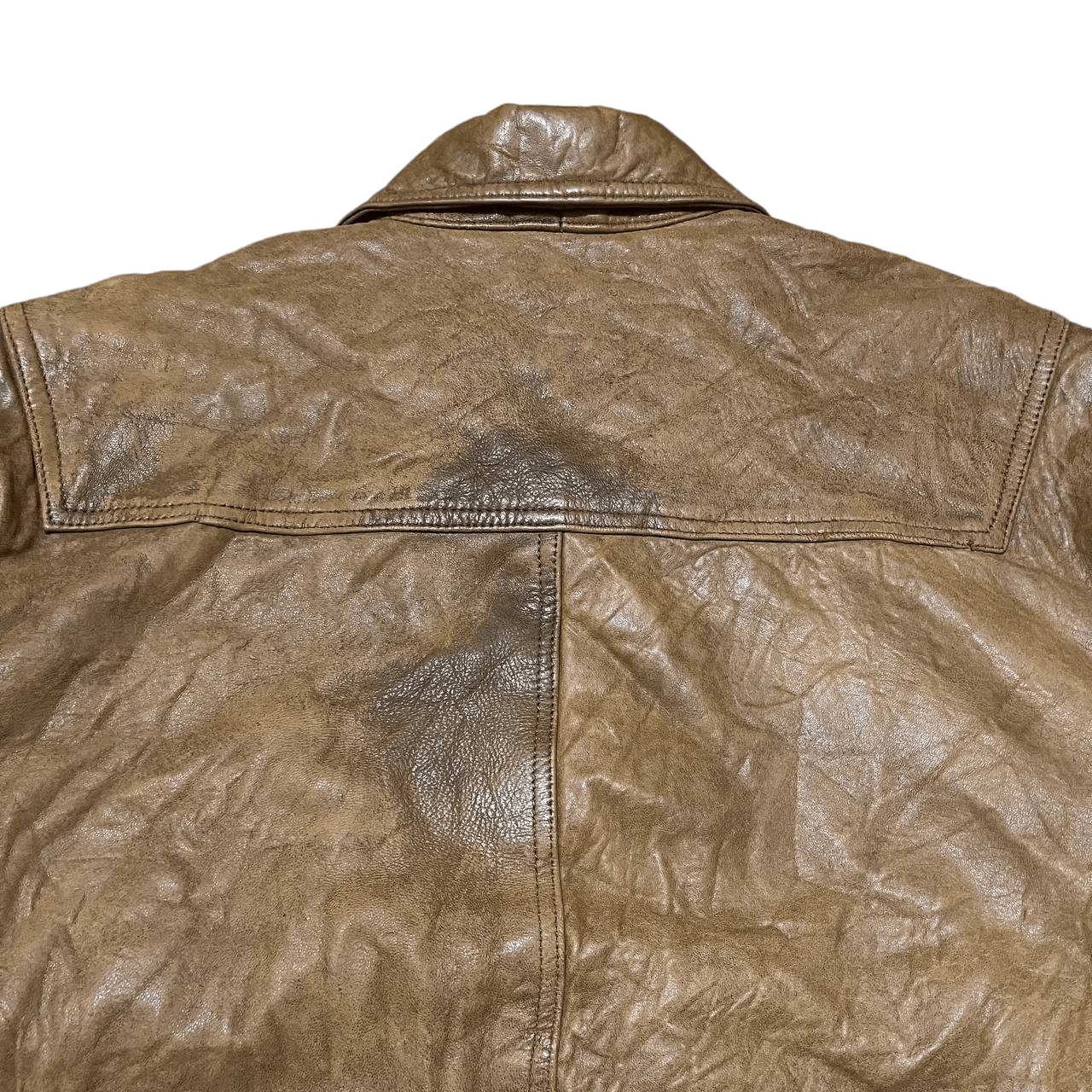 Genuine Leather Vintage 00's Real Leather Bomber Style Jacket Size US L / EU 52-54 / 3 - 15 Thumbnail