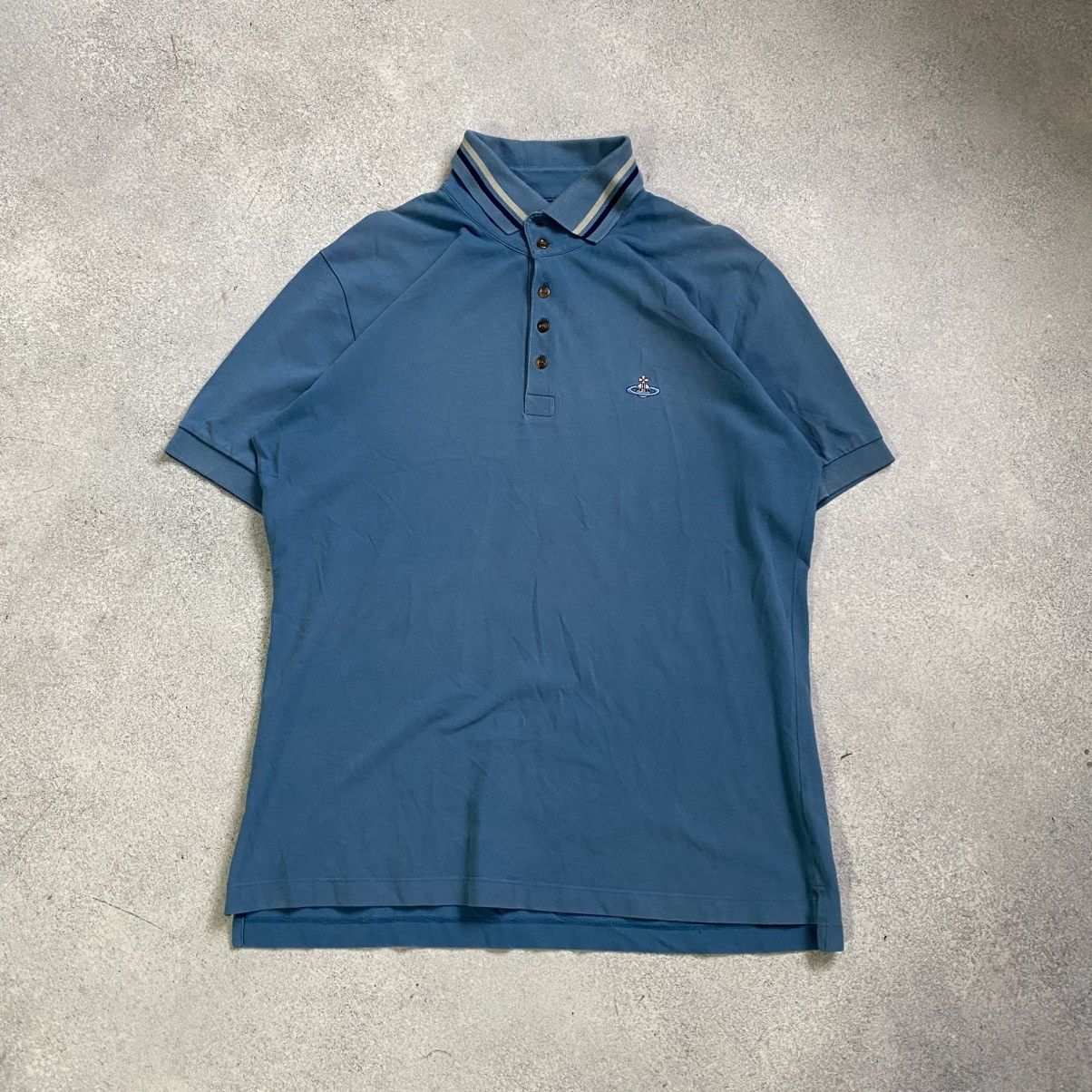 Vivienne Westwood Vivienne Westwood Polo T-Shirt Rare Retro Hype Y2K Size US XL / EU 56 / 4 - 1 Thumbnail