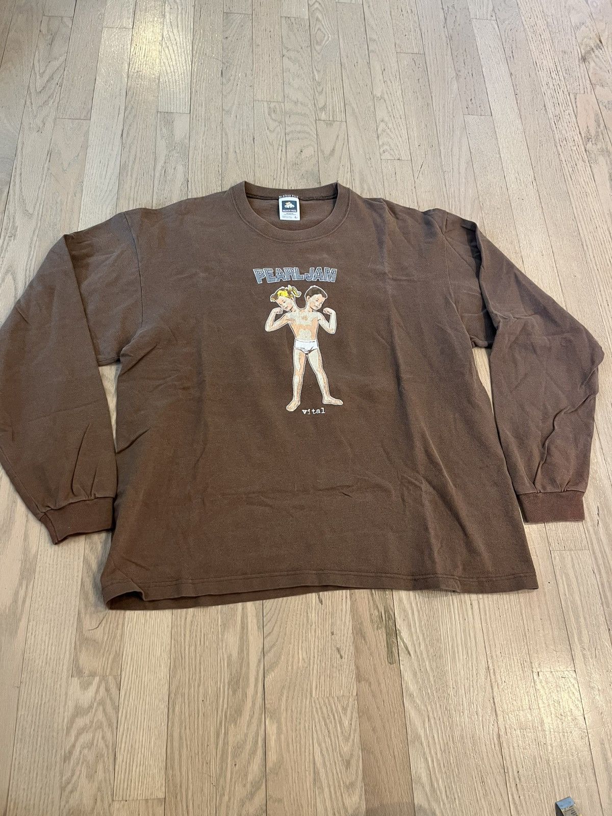 Band Tees × Vintage Rare Vintage 90s Grunge Band PEARL JAM Vital Circulation Size US L / EU 52-54 / 3 - 1 Thumbnail