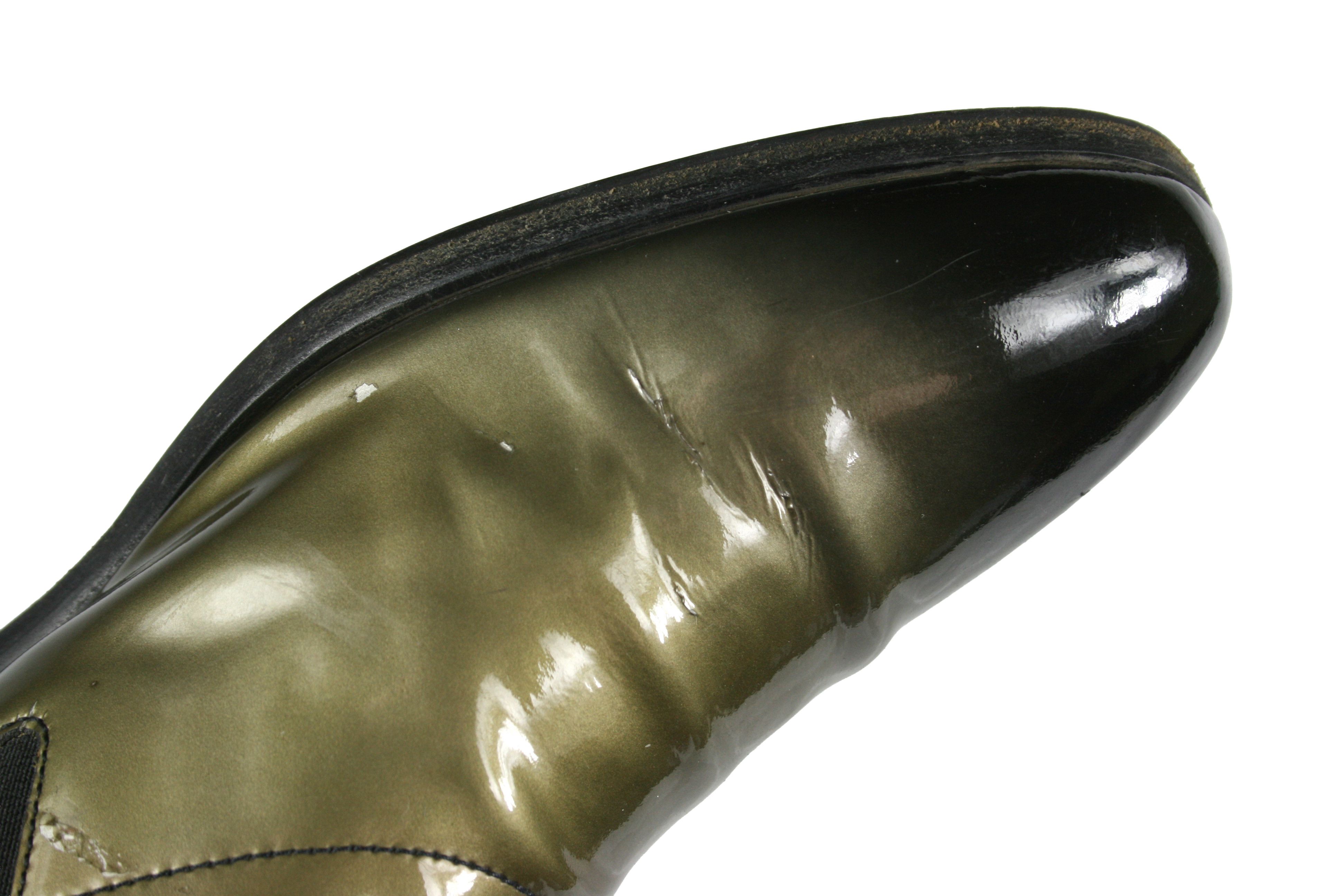 Prada 00S Gradient Patent Leather Dress Shoes Vintage Size US 8.5 / IT 38.5 - 9 Thumbnail