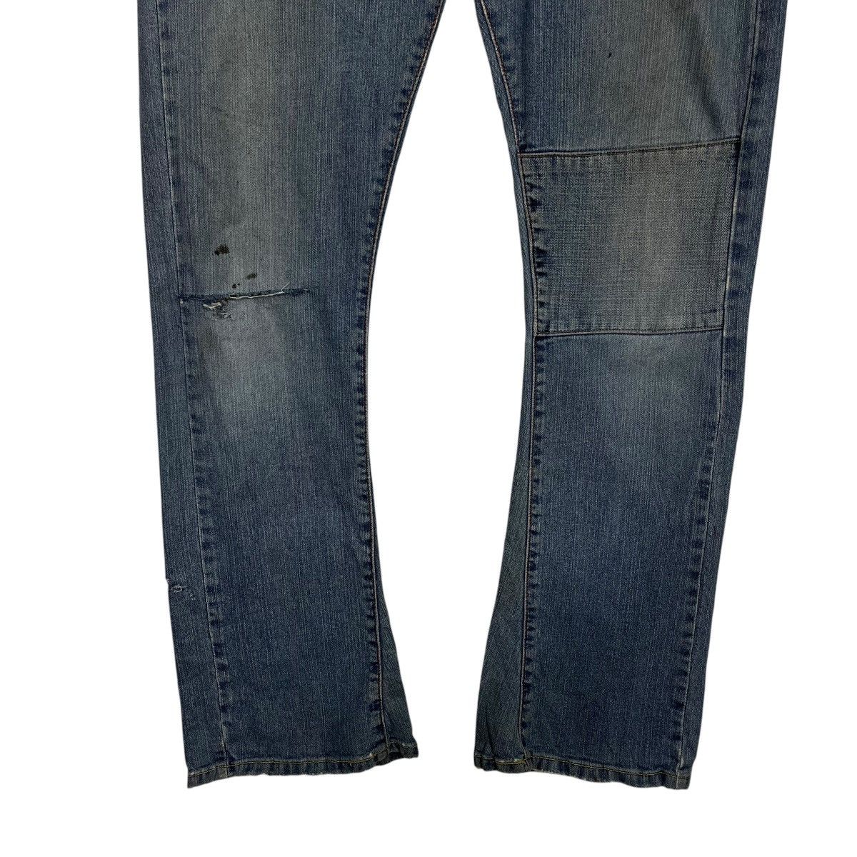Levi's Vintage Y2k Levis Distressed Denim Jeans Size 34" / US 12 / IT 48 - 4 Thumbnail