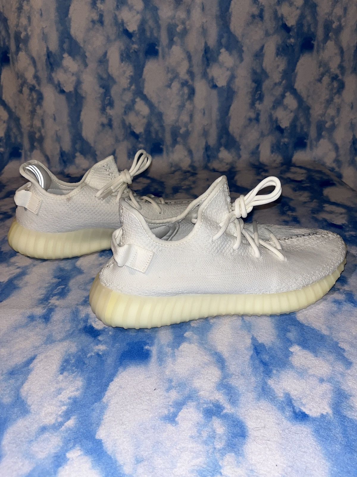 Adidas × Kanye West Yeezy Boost 350 V2 Triple White Size US 11 / EU 44 - 6 Thumbnail