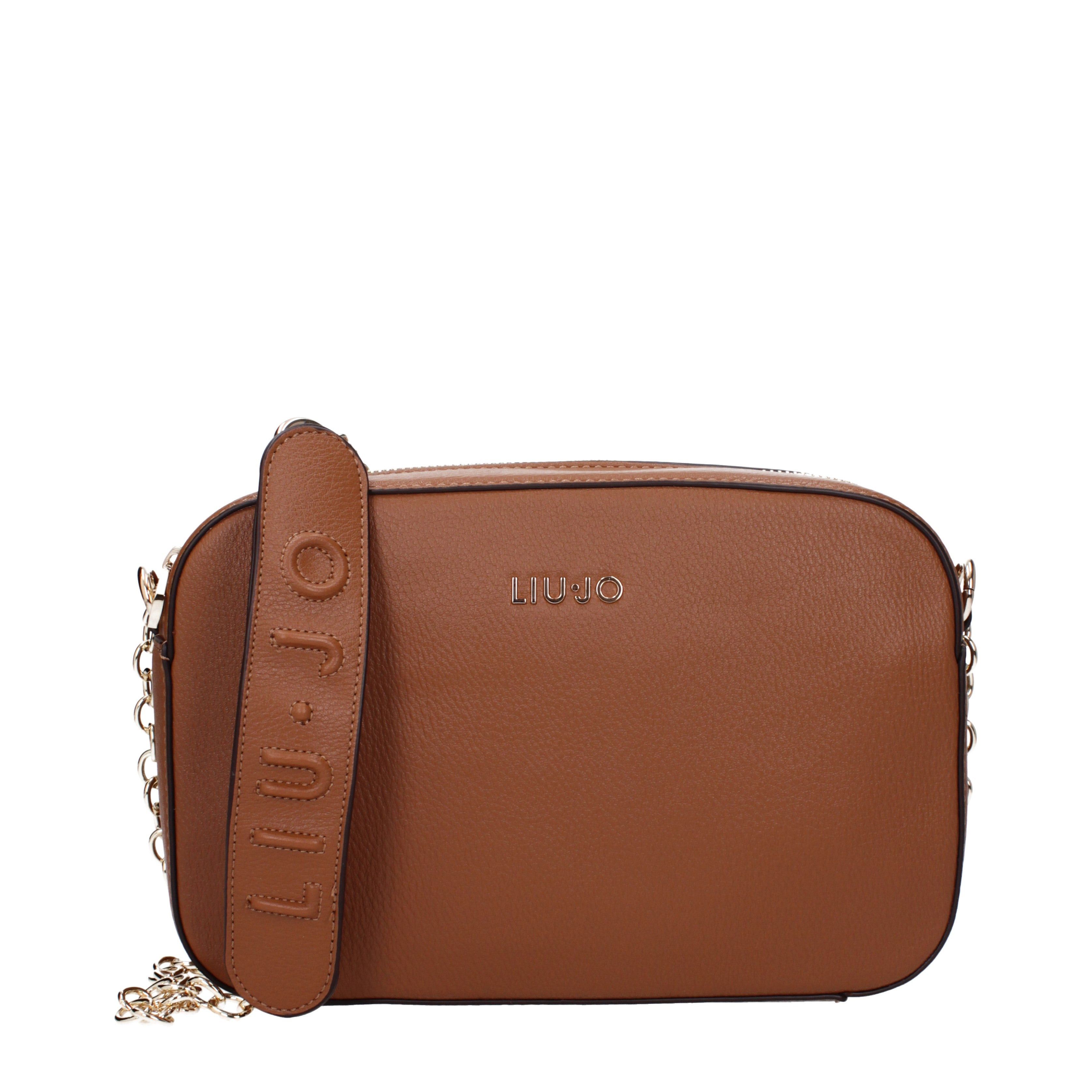 Liu Jo Crossbody Bag In Polyester in Brown, Women's