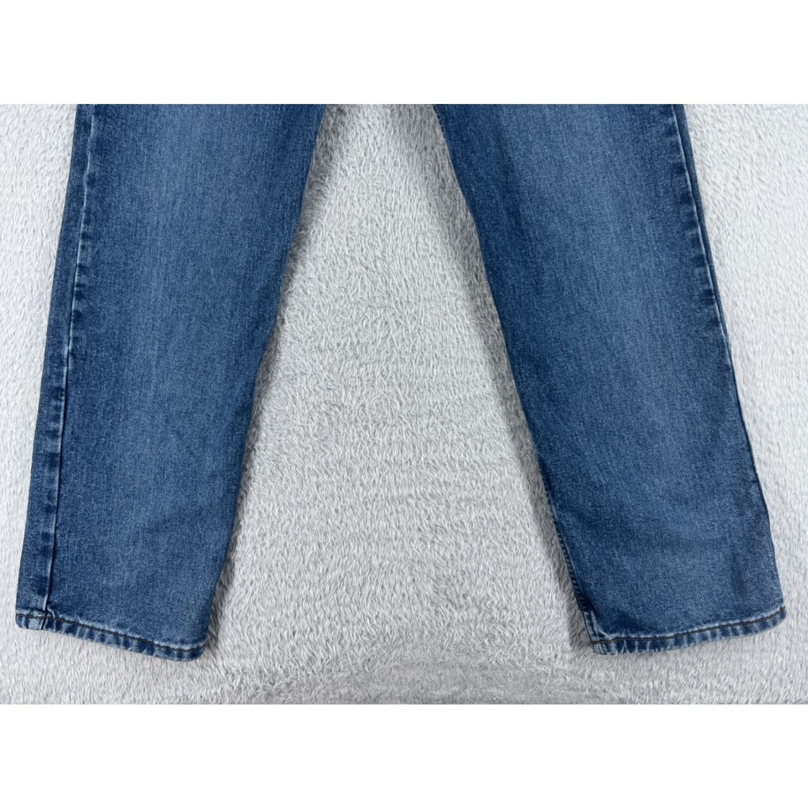 Vintage VINTAGE Maurices Pants Womens 9 Blue Denim Cotton Mid Rise Straight Leg Cotton 26x30 Size 30" / US 8 / IT 44 - 2 Thumbnail