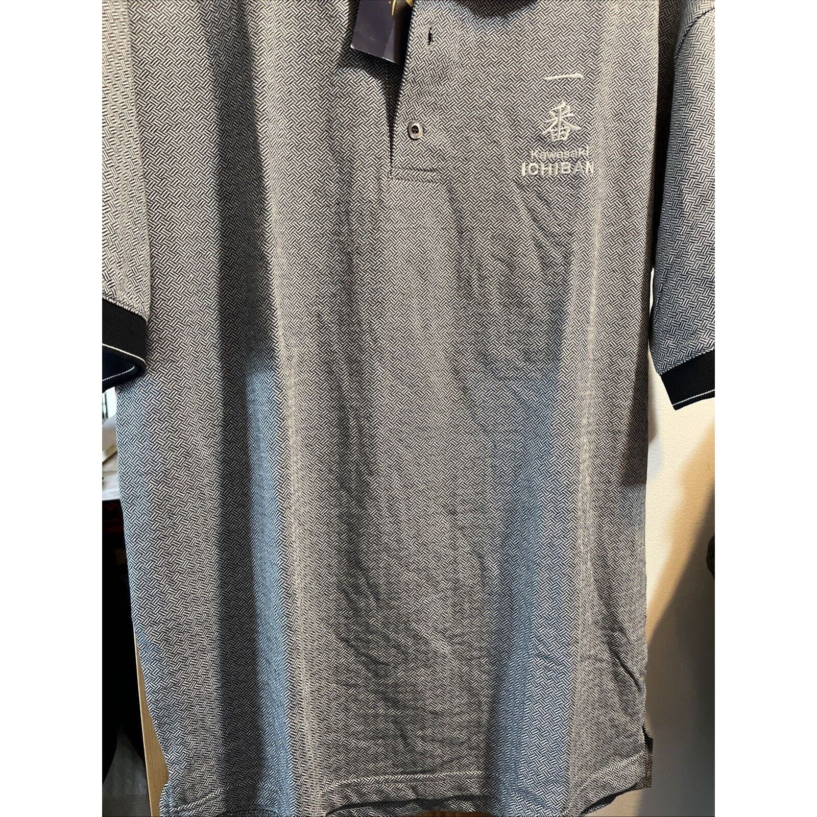Other Ash City Kawasaki Ichiban Polo Shirt Men’s L Gray Golf NWT Size US L / EU 52-54 / 3 - 7 Thumbnail