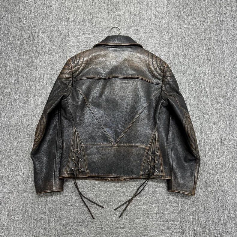 Prada Prada Size 38 Motorcycle leather jacket 2505-Nextarrow Size US XS / EU 42 / 0 - 5 Thumbnail
