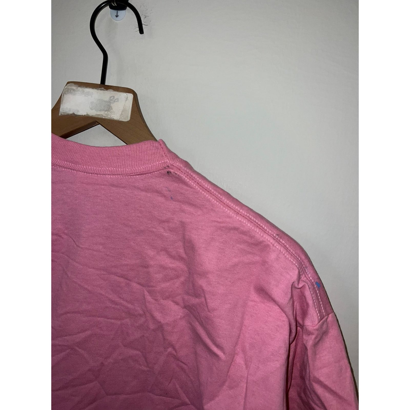 Jerzees Vintage Montana Pink Shirt Nature Pink Graphic Tee 90s VTG L Size US L / EU 52-54 / 3 - 8 Thumbnail