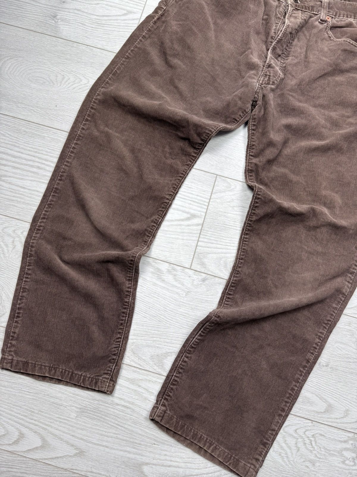 Levi's Levis 90s Vintage Velvet Brown Denim Pants Size US 34 / EU 50 - 6 Thumbnail