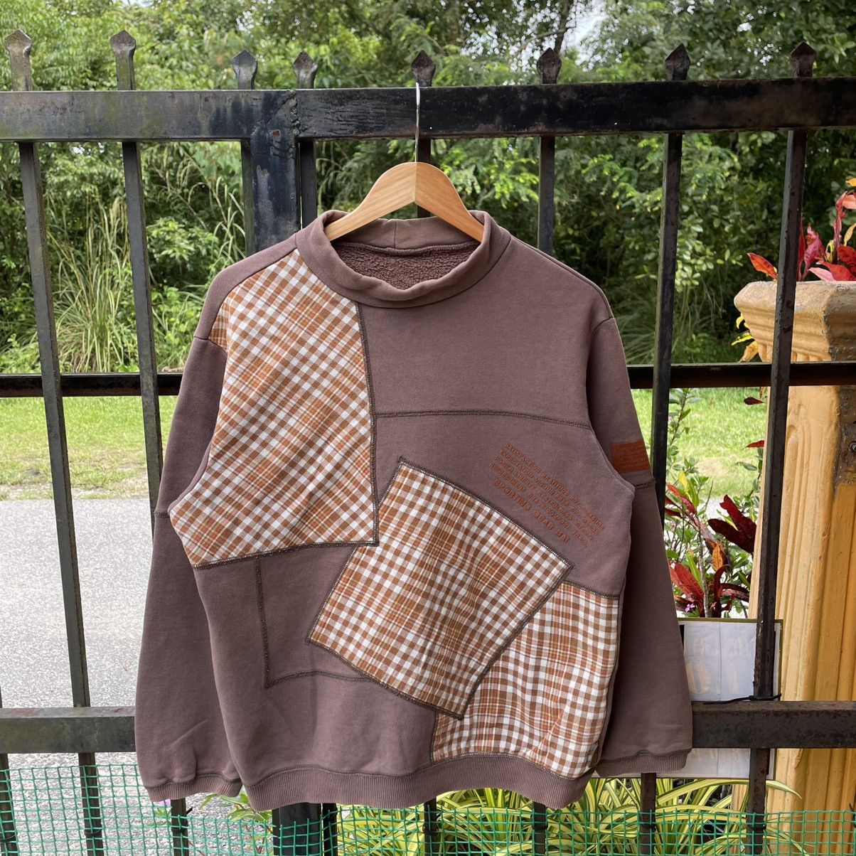 🔥90s Hai Sporting Gear By Issey Miyake Patchworks Sweatshirt