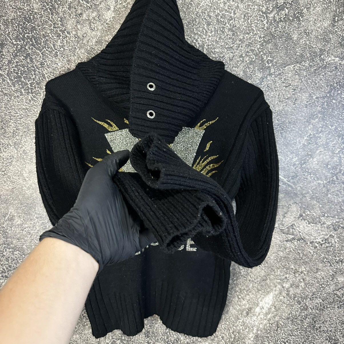 Versace Vintage Crazy Versace Big Logo Sweater Size M / US 6-8 / IT 42-44 - 6 Thumbnail