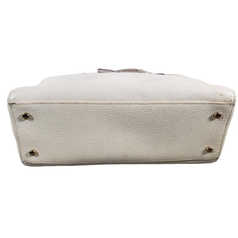 Kate Spade Kate Spade White & Beige Henderson Street Leather Satchel Size ONE SIZE - 6 Thumbnail