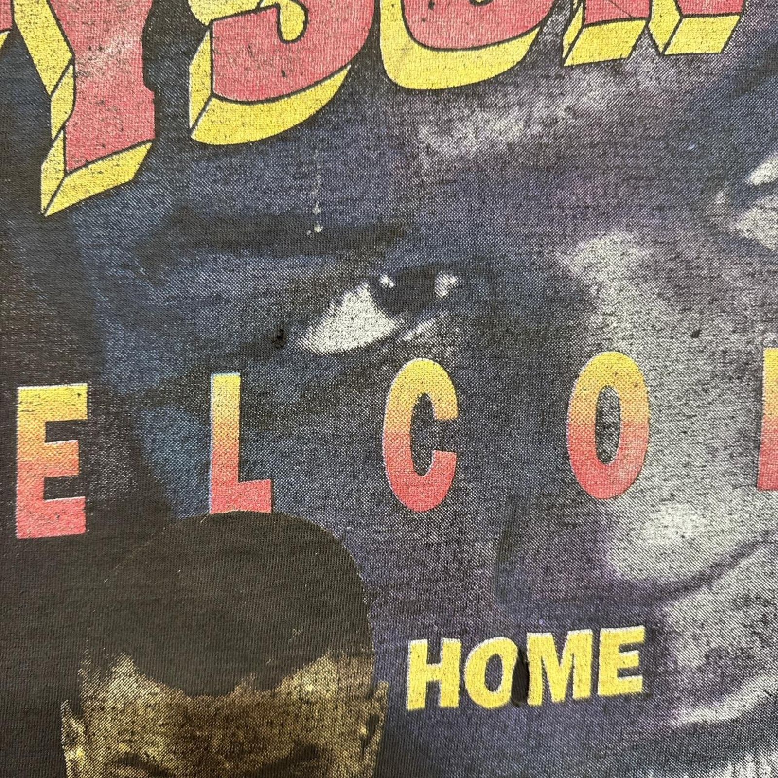 Vintage Mike Tyson Welcome Home Vintage 90s Boot Faded Rap T-Shirt Size US XL / EU 56 / 4 - 5 Thumbnail