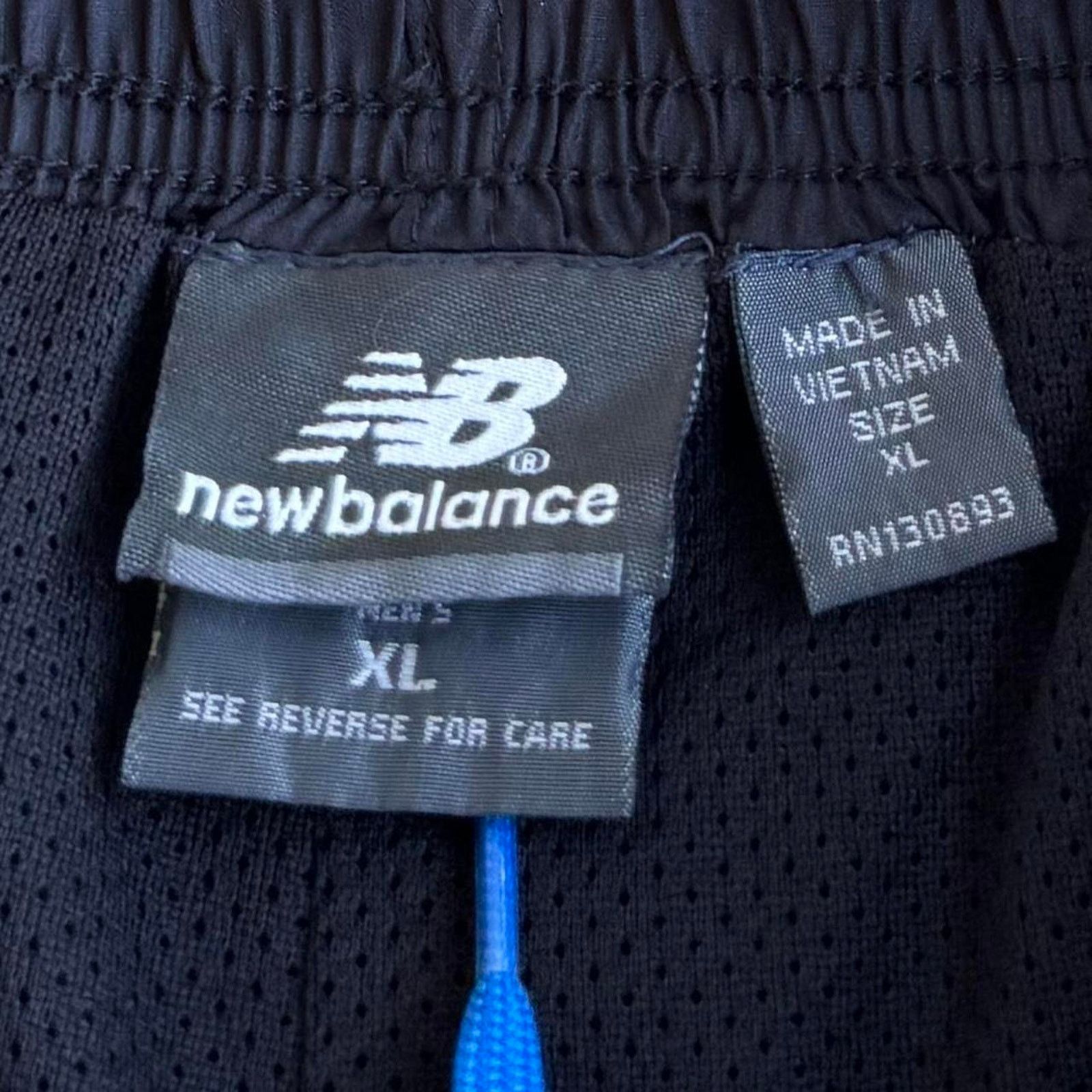 Japanese Brand × New Balance × Vintage Vintage Y2K New Balance Baggy Black Grunge Opium Sweatpants Size US 34 / EU 50 - 4 Thumbnail