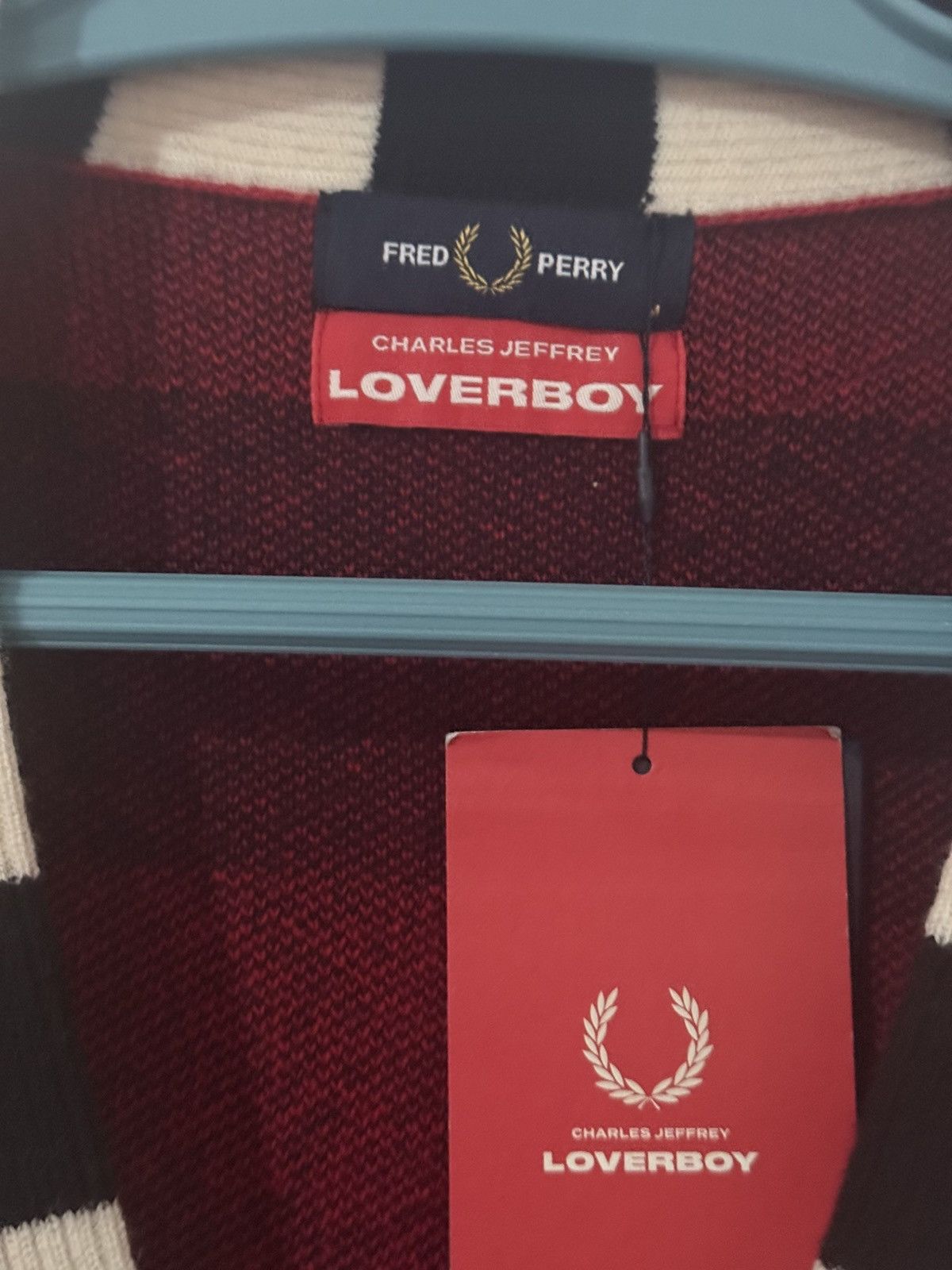Charles Jeffrey LOVERBOY Brand New Loverboy x Fred Perry Size US M / EU 48-50 / 2 - 2 Thumbnail