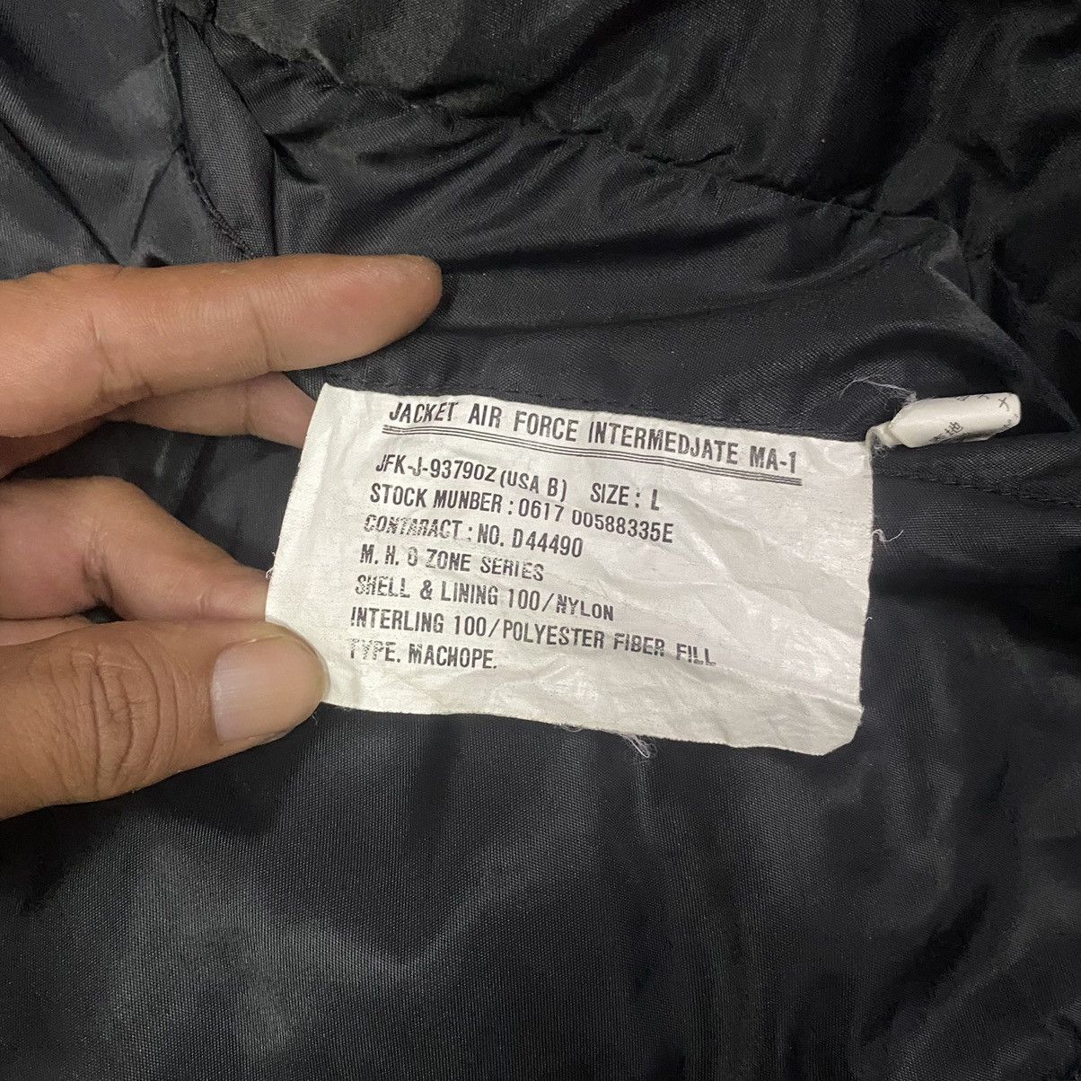 Japanese Brand Airforce Intermedjate Ma1 Flight Bomber Jacket Size US M / EU 48-50 / 2 - 5 Thumbnail