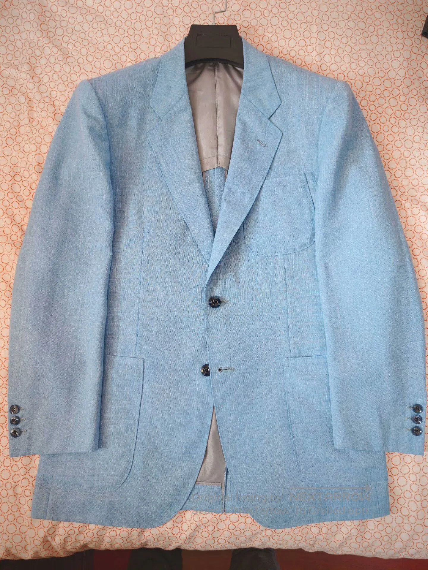 Ermenegildo Zegna Zegna Custom Lightweight Blue Suit. Size US M / EU 48-50 / 2 - 5 Thumbnail