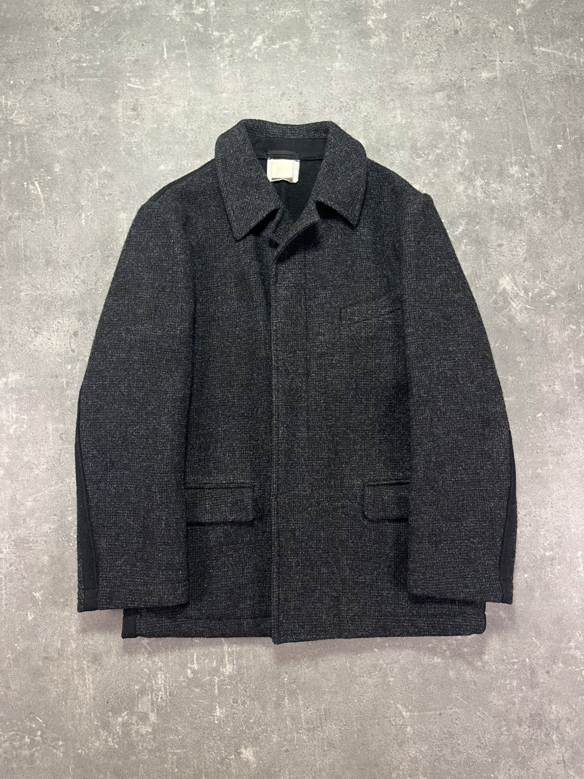 Comme des Garcons Homme Plus AD1998 Comme Des Garcons Homme Plus Striped Coat M L Size US M / EU 48-50 / 2 - 1 Thumbnail
