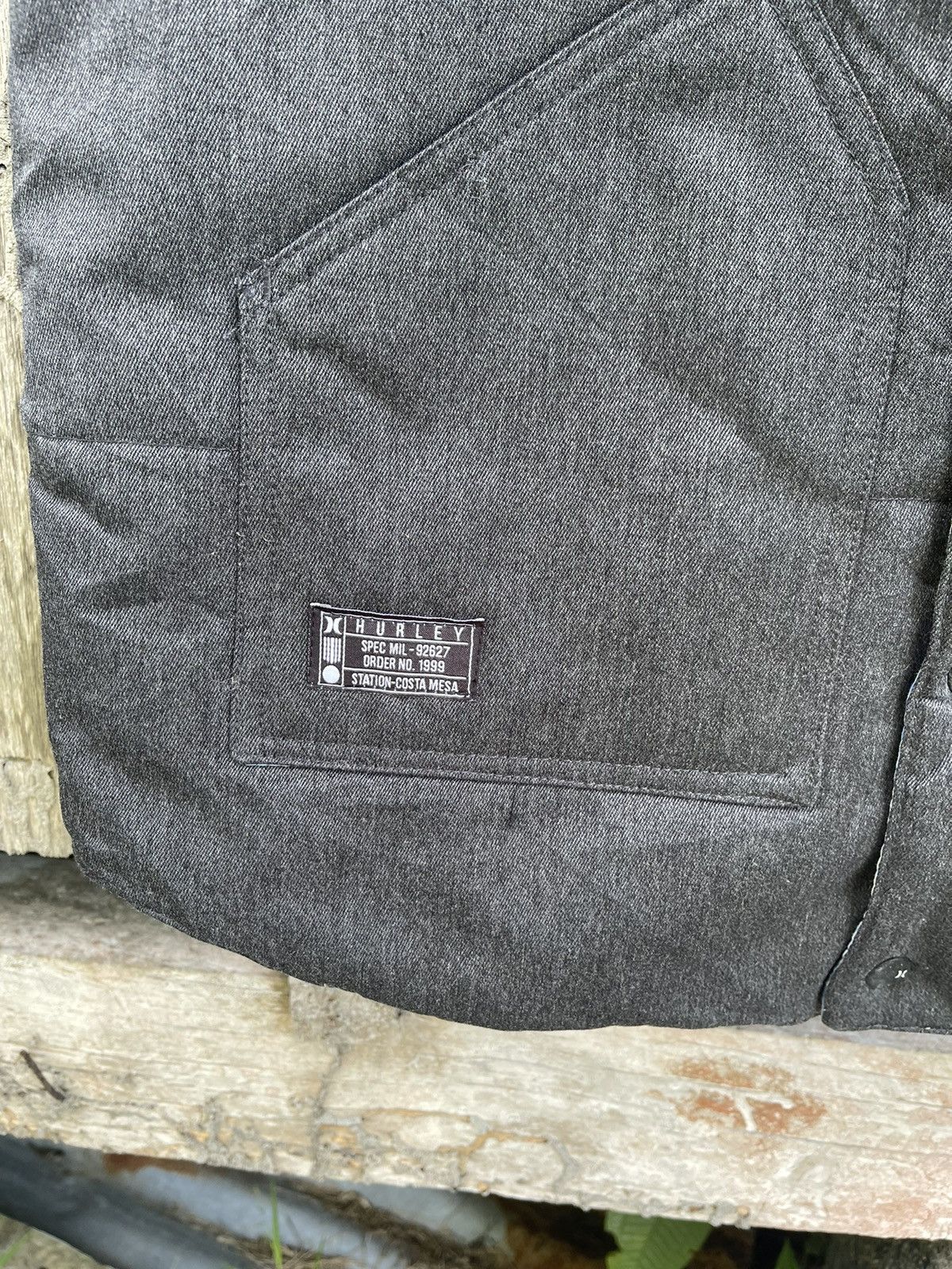 Hurley × Vintage Vintage Hurley Vest w/ Tropical Print Lining (Y2K) Size US S / EU 44-46 / 1 - 3 Thumbnail