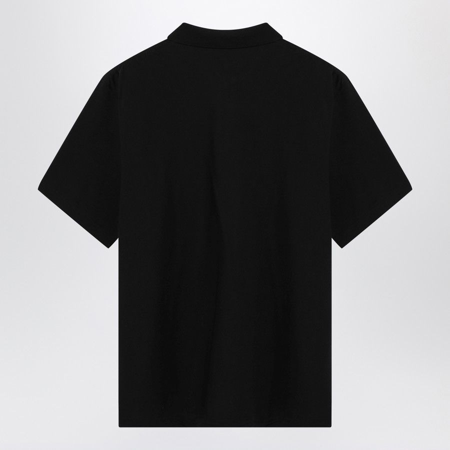 Balenciaga o1d2blof0226 Classic Regular Polo Shirt in Black Size US L / EU 52-54 / 3 - 2 Thumbnail