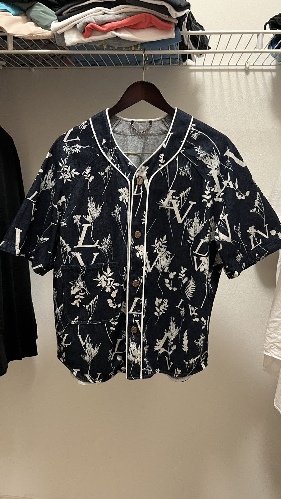 Louis Vuitton Louis Vuitton leaf Jersey men Size US M / EU 48-50 / 2 - 1 Thumbnail